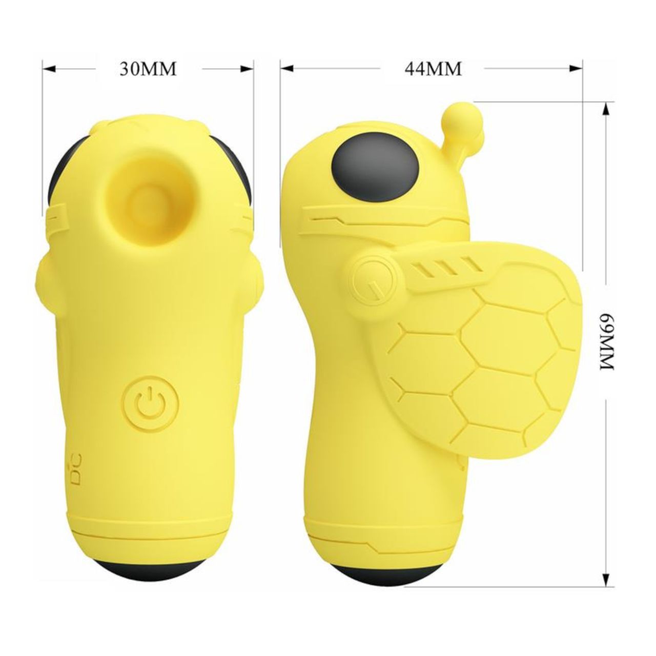 Pretty Love Magic Bee - csiklóizgató ujjvibrátor (sárga) Pretty Love Magic Bee - csiklóizgató ujjvibrátor (sárga)