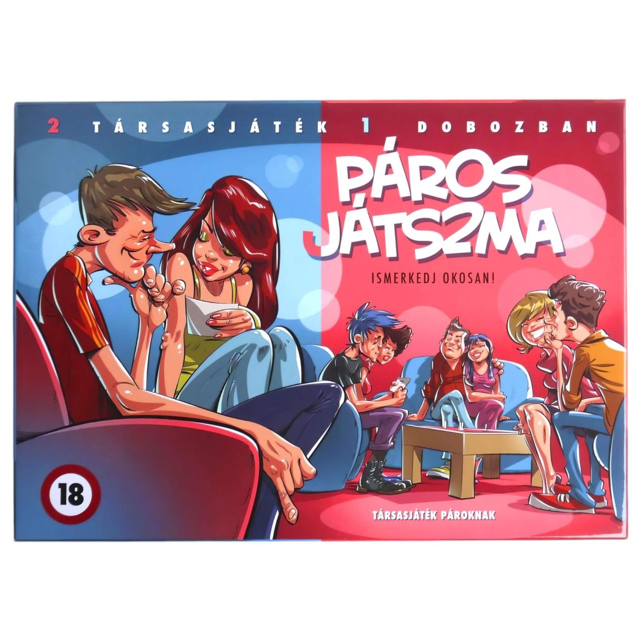 Páros játszma - Ismerkedj okosan felnőtt szex társasjáték
