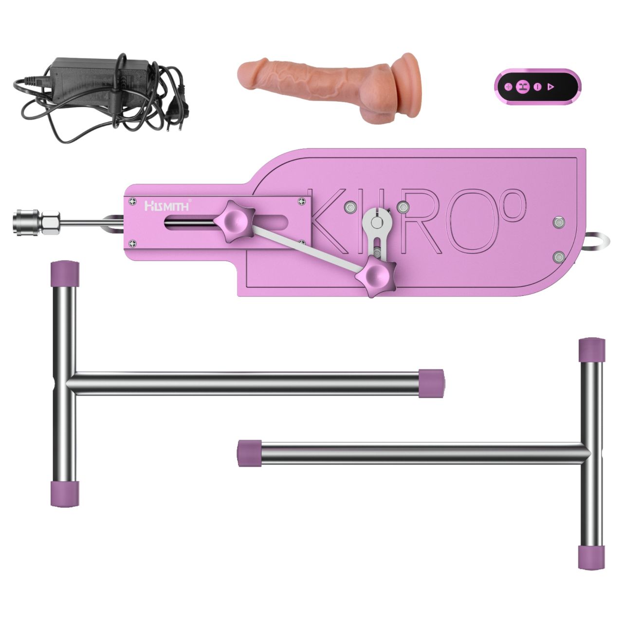 Kiiroo Pleasure Drive - okos hálózati szexgép (pink)