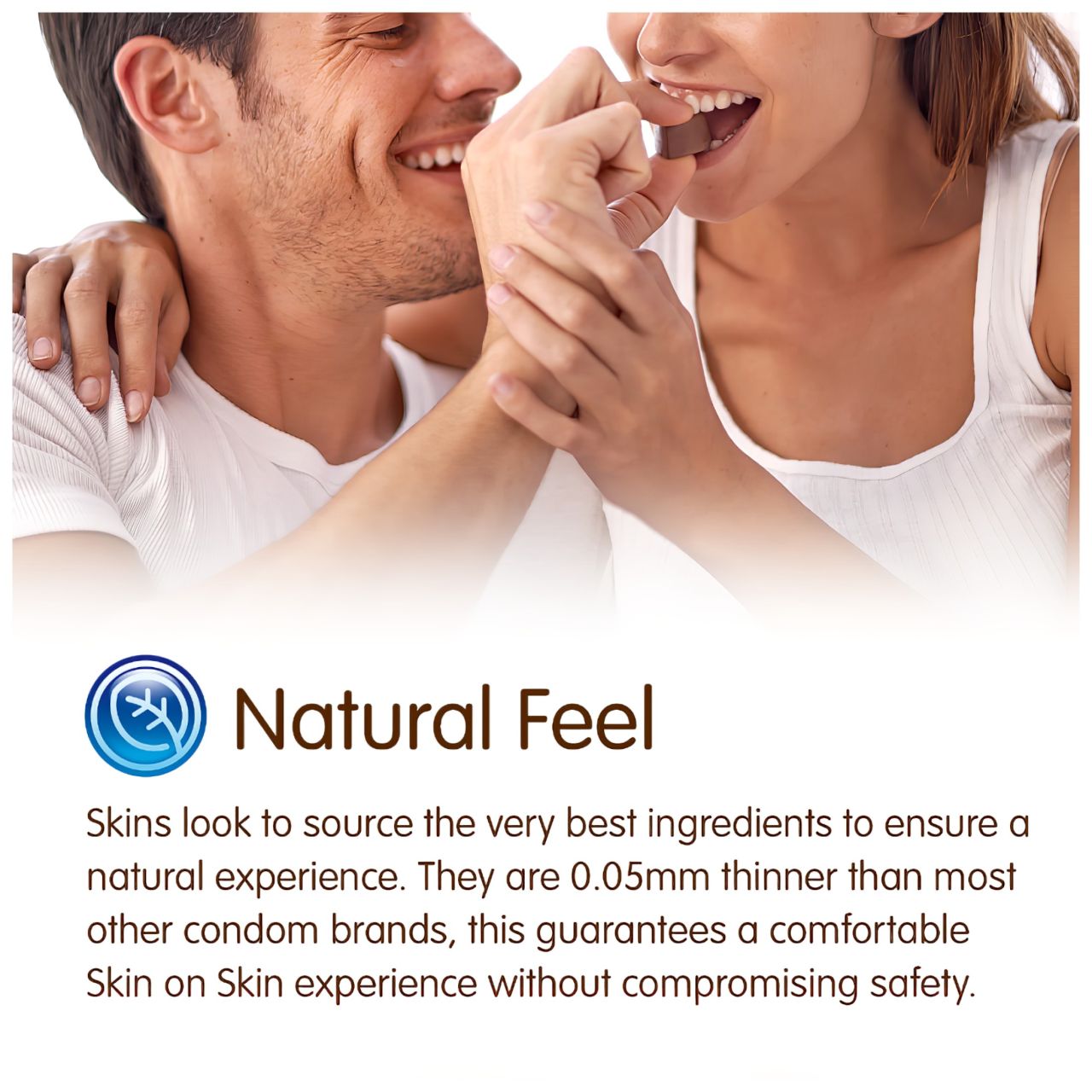 Skins - csokis óvszer (8db)