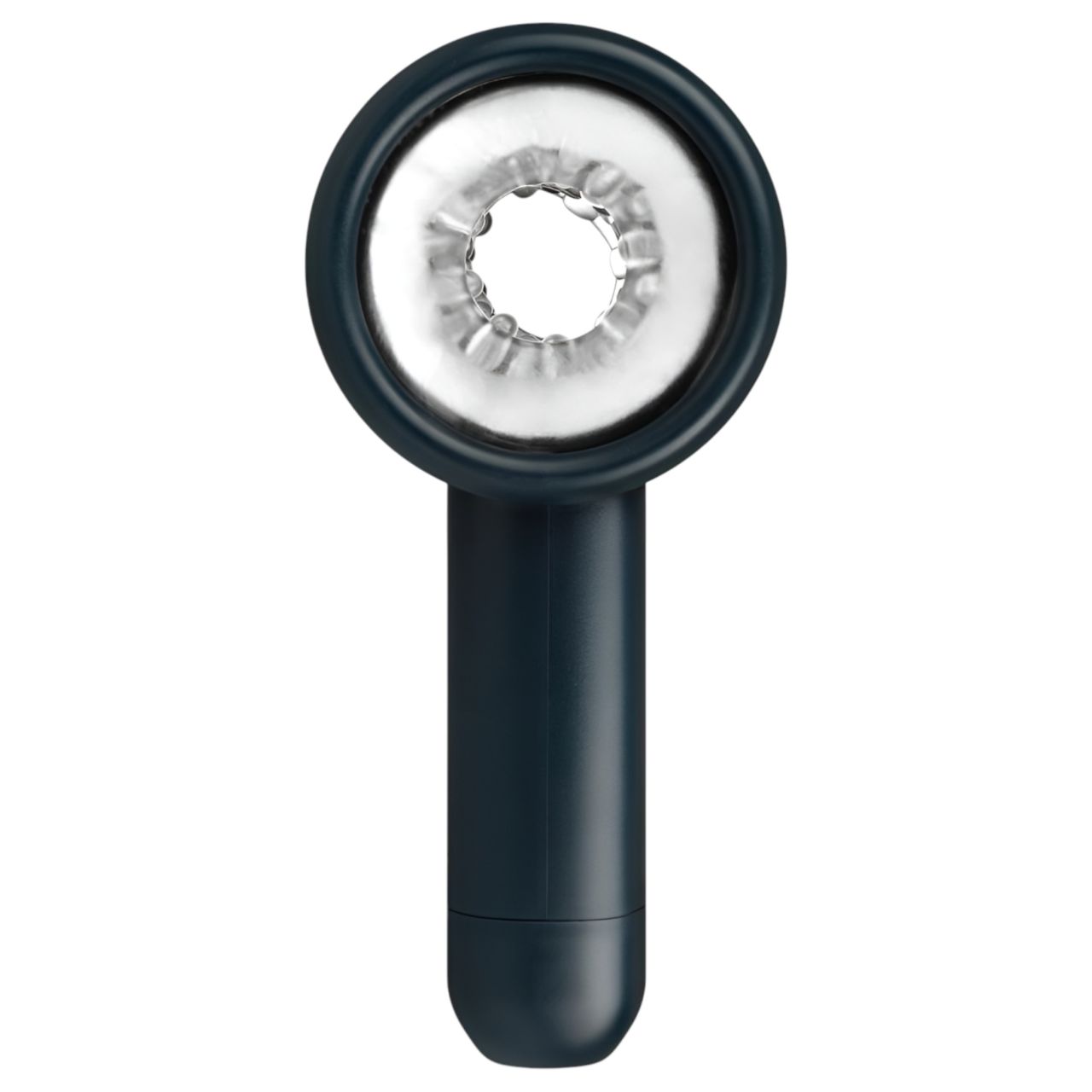 FPPR - akkus, fel-le mozgó maszturbátor (fekete)