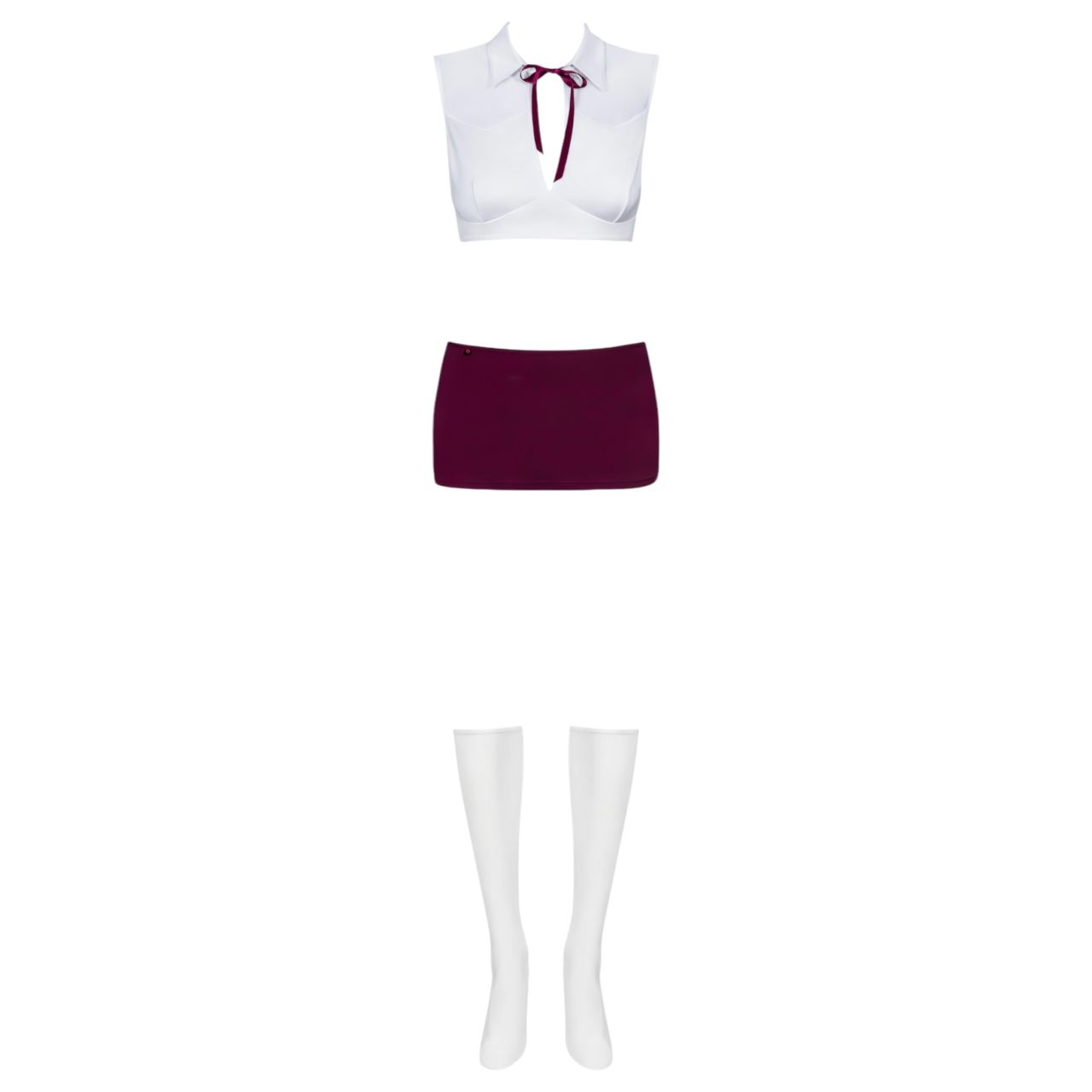 Obsessive Student - diáklány jelmez szett (5 részes)