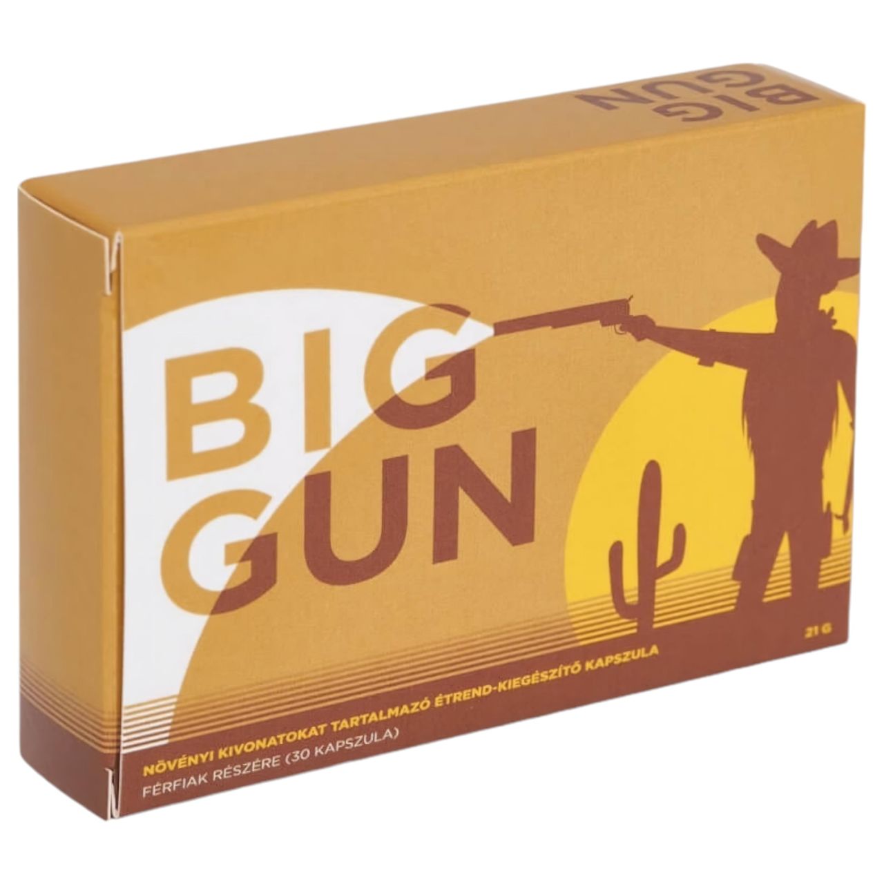 Big Gun - étrend kiegészítő kapszula férfiaknak (30 db)
