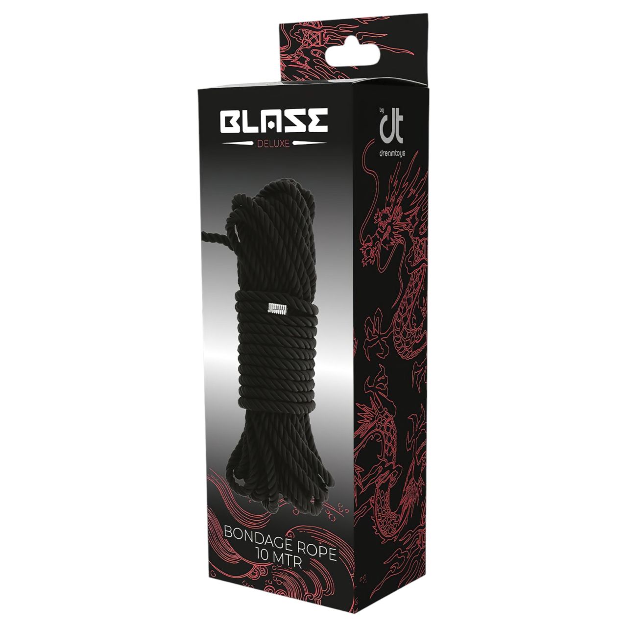Blaze - bondage kinbaku kötél - 10m (fekete) Blaze - bondage kinbaku kötél - 10m (fekete)