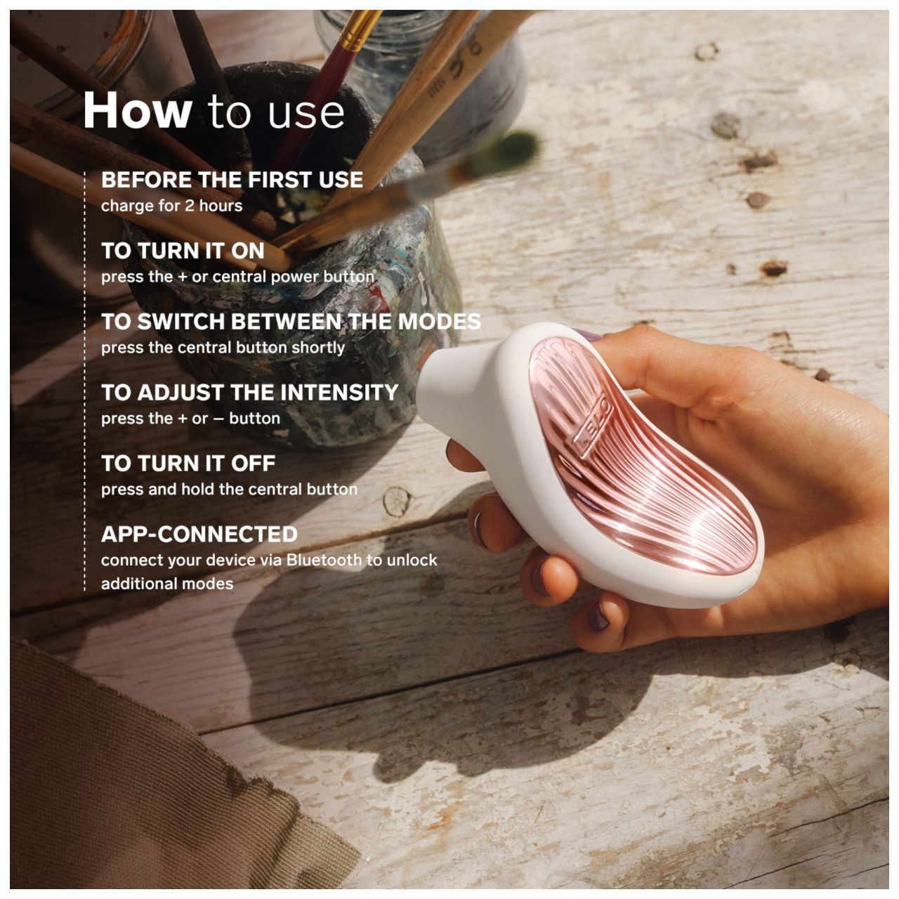 LELO Sona 3 - hanghullámos csiklóizgató (lila)