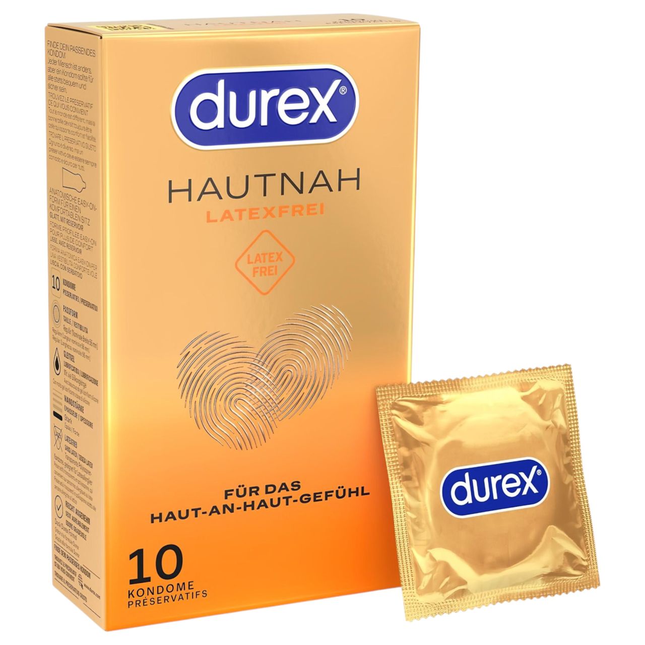 Durex Hautnah - latexmentes óvszer (10db) Durex Hautnah - latexmentes óvszer (10db)