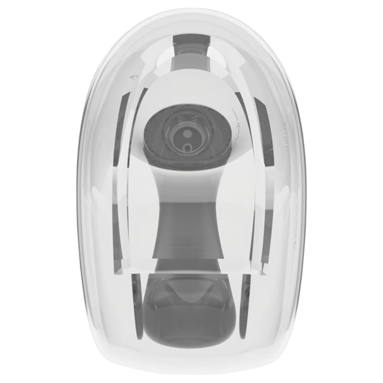 Afterdark - automata, vibrációs anál tisztító (átlátszó)