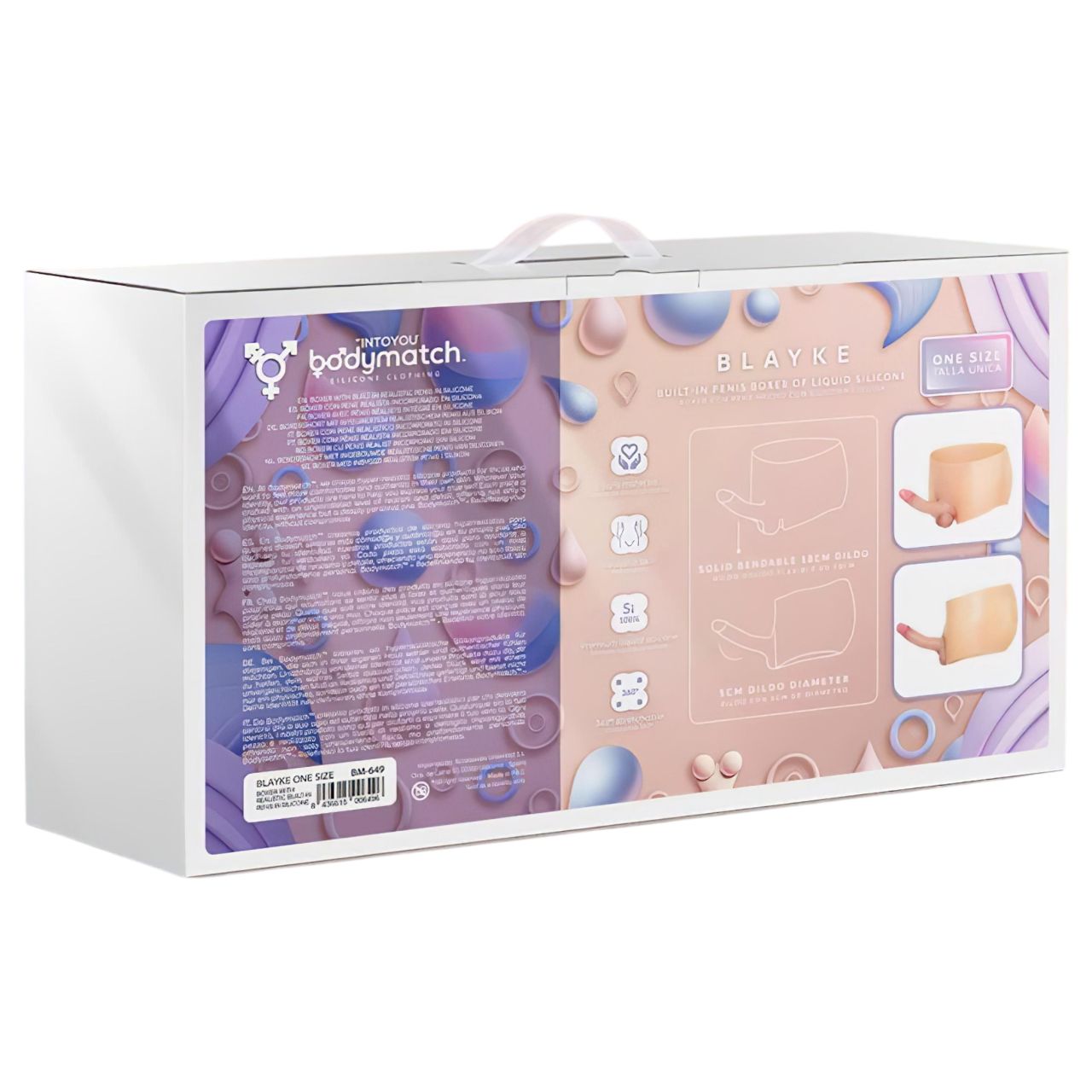 INTOYOU - felcsatolható realisztikus műpénisz (natúr)