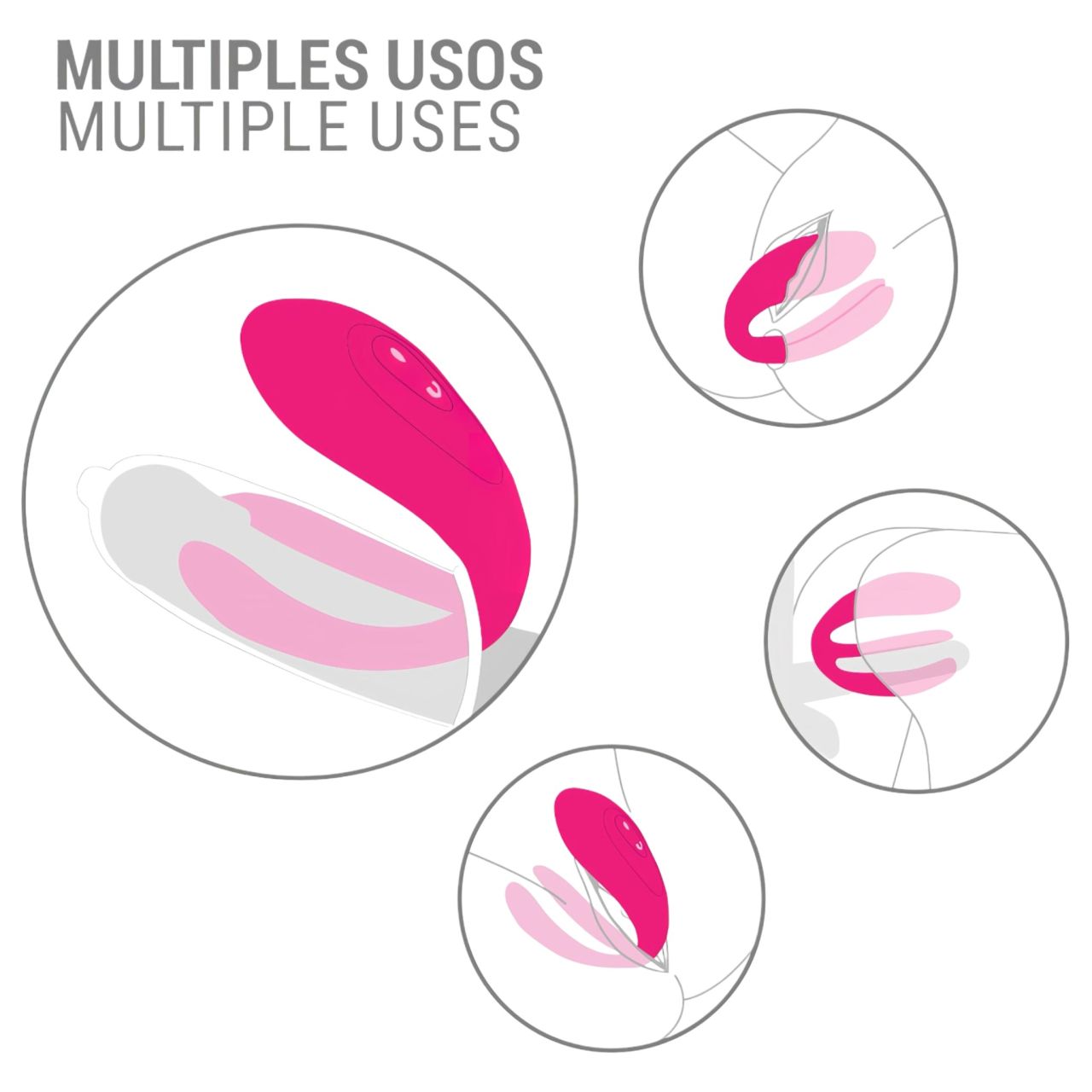 Intense Julia - G-pont és csiklóizgató vibrátor (pink) Intense Julia - G-pont és csiklóizgató vibrátor (pink)