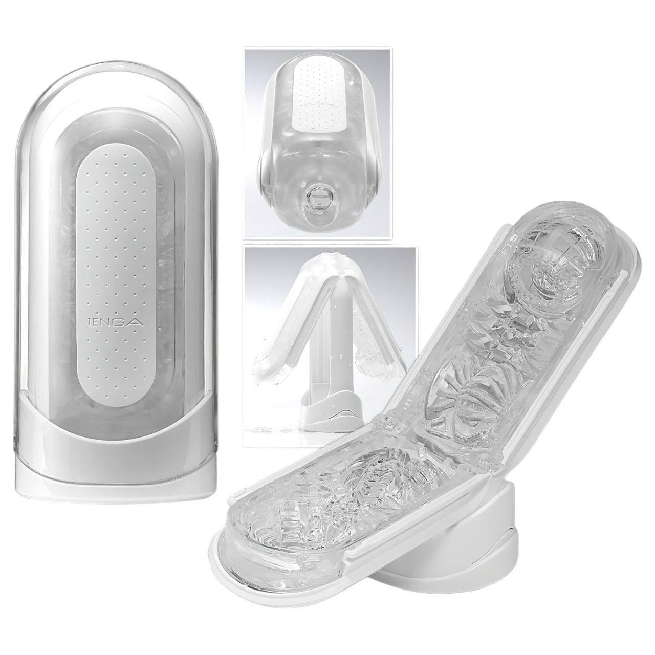 TENGA Flip Zero - szuper-maszturbátor (fehér) TENGA Flip Zero - szuper-maszturbátor (fehér)