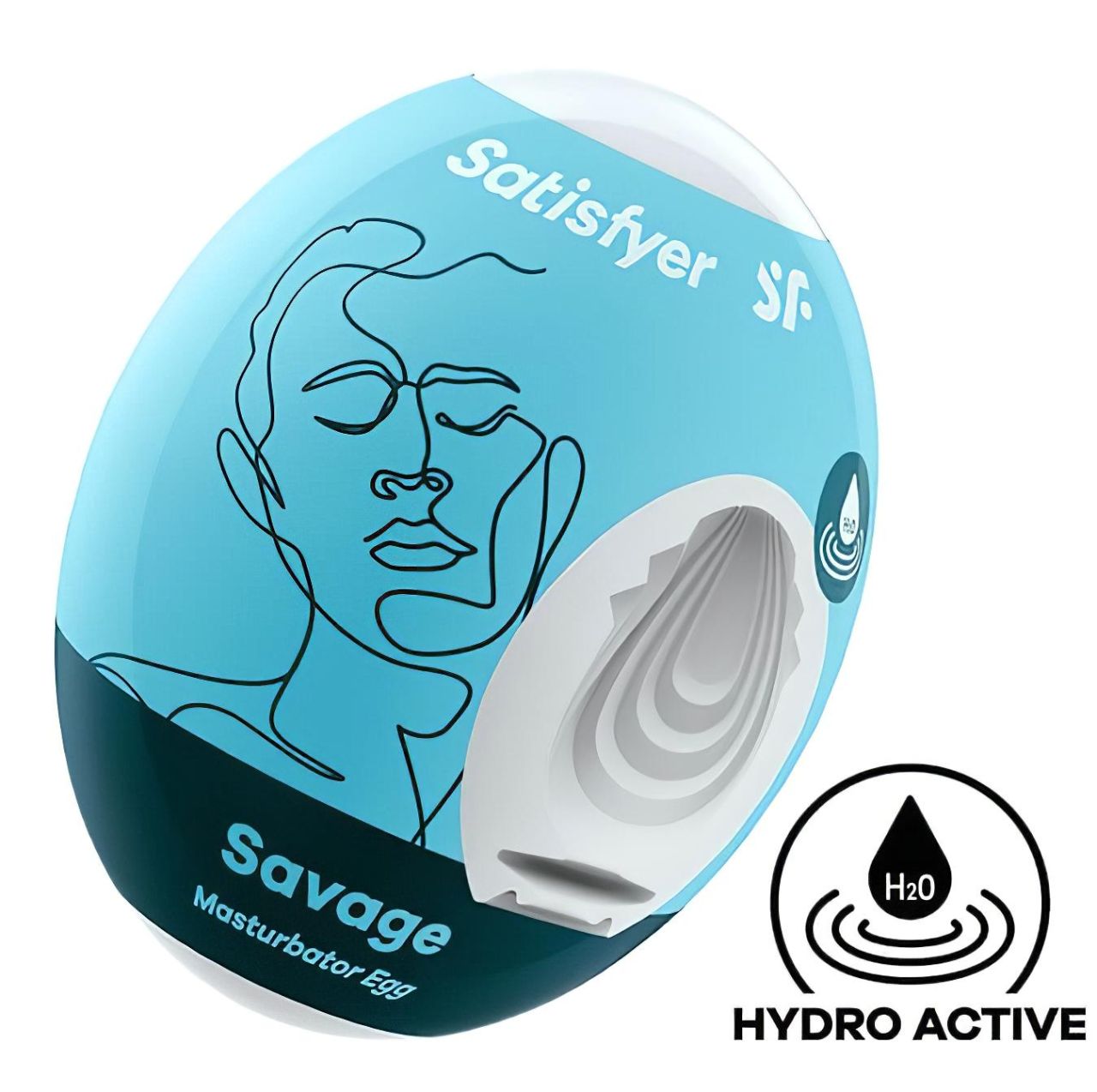 Satisfyer Egg Savage - tojás maszturbátor (1db) Satisfyer Egg Savage - tojás maszturbátor (1db)