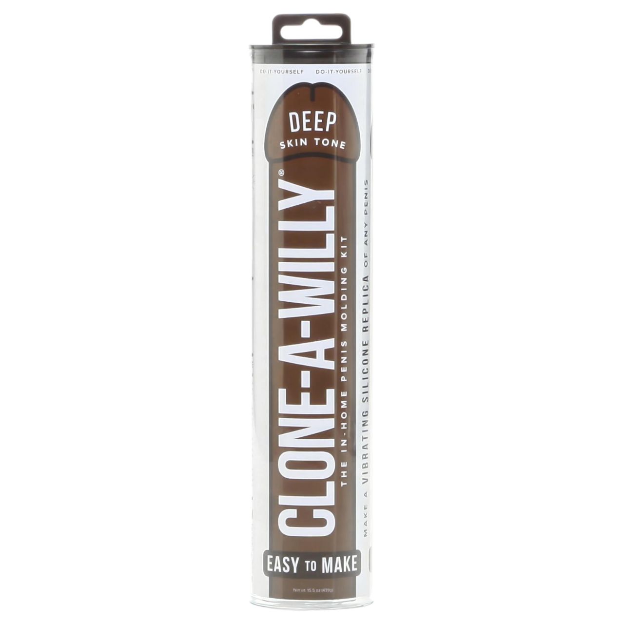 Clone-a-Willy - péniszmásoló szett vibrátorral (barna)