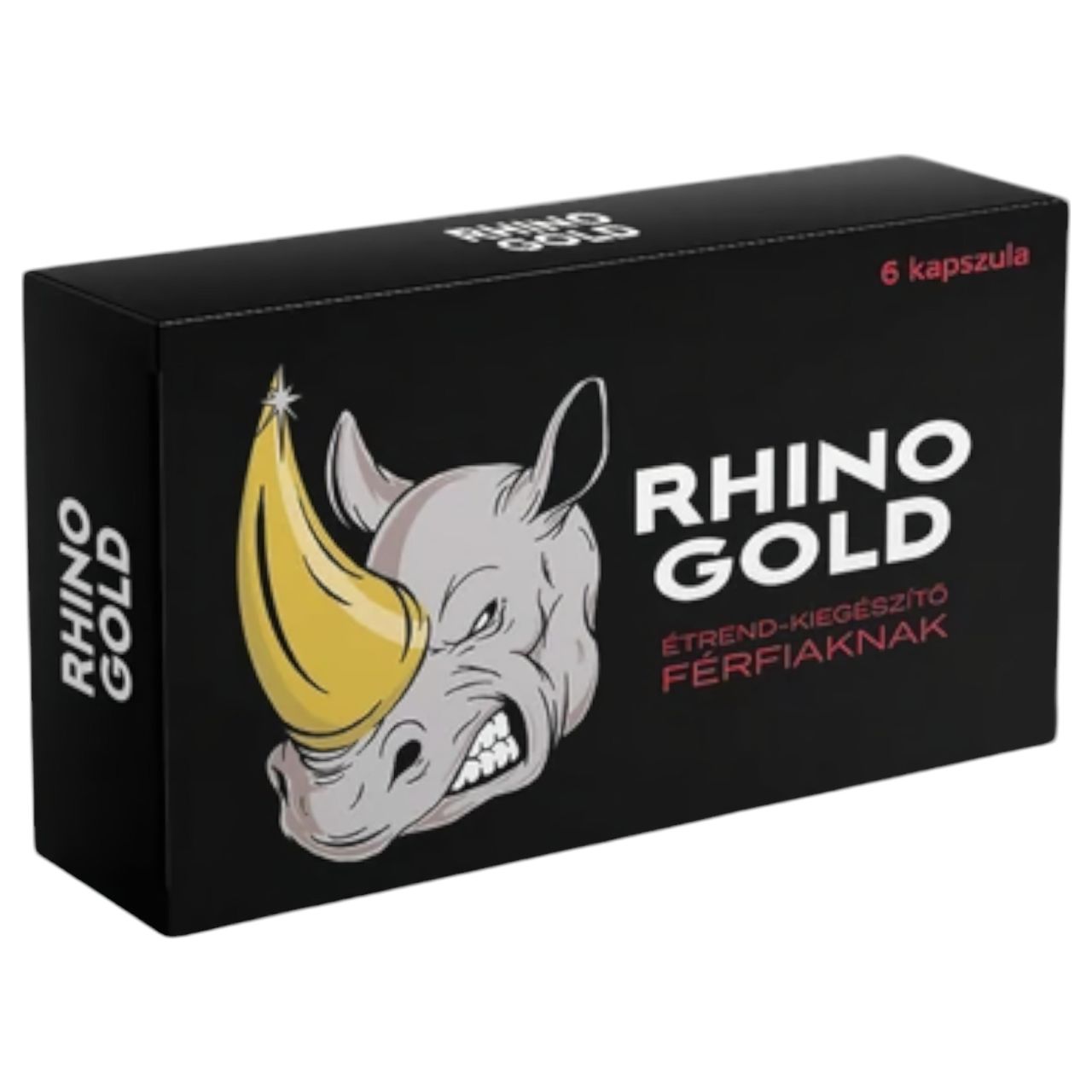 RHINO GOLD - természetes étrend kiegészítő férfiaknak (6db) RHINO GOLD - természetes étrend kiegészítő férfiaknak (6db)