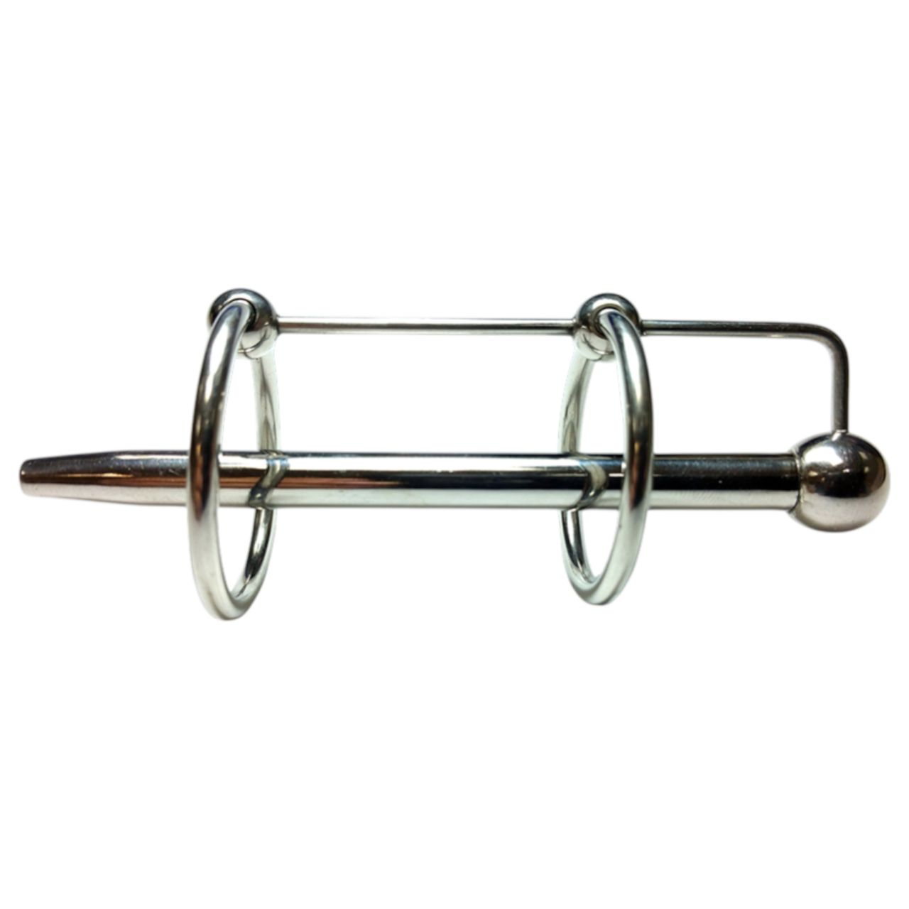 Rouge - rozsdamentes acél, dupla gyűrűs dilátor (ezüst)