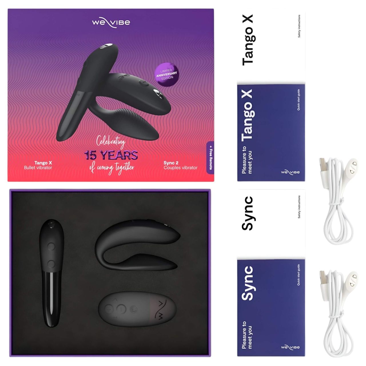 We-Vibe Collection - párvibrátor szett (fekete)