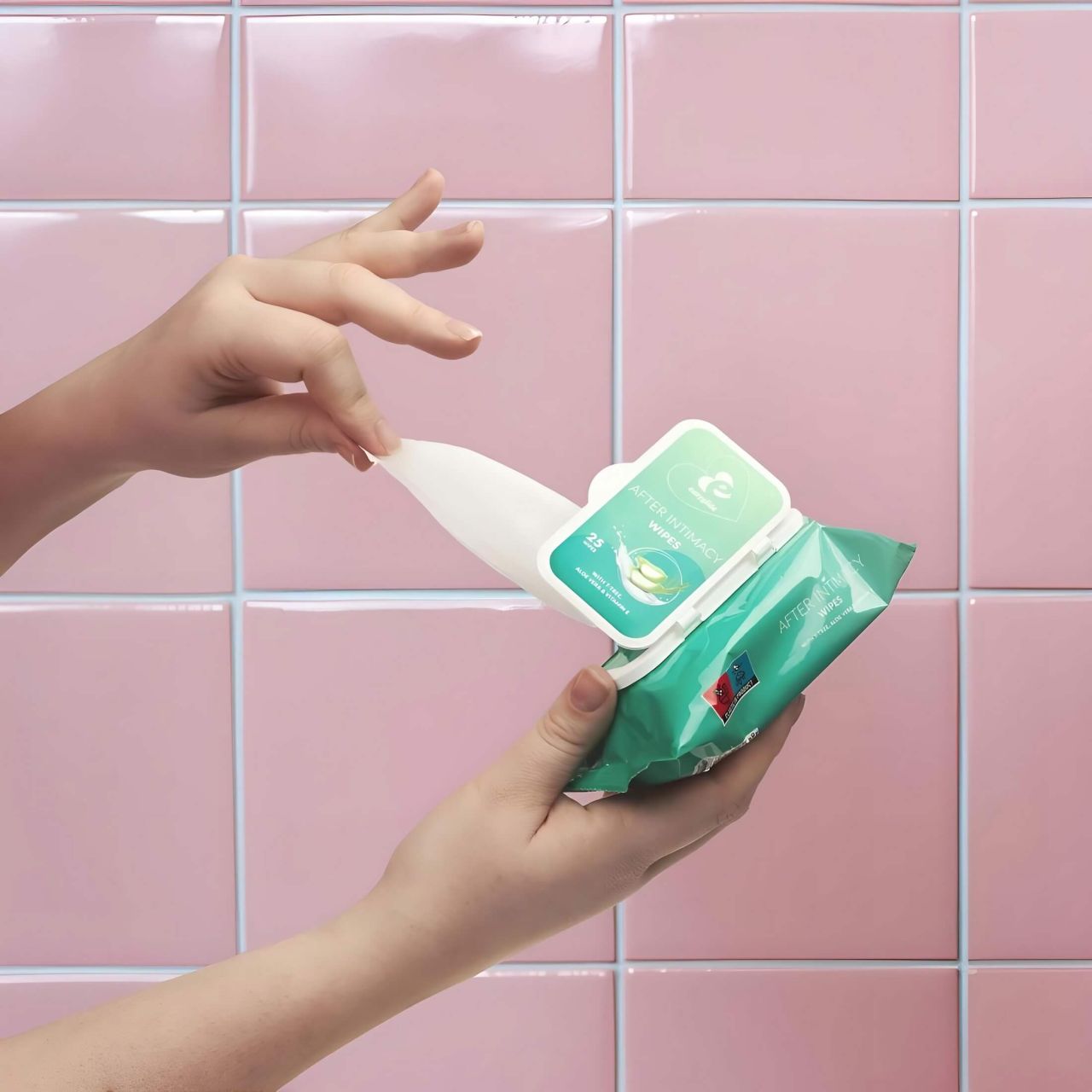 EasyGlide After Intimacy - intim törlő kendő (25db)