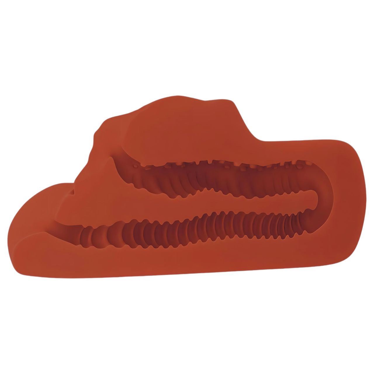 PDX Double Stroker - 2in1 élethű maszturbátor (barna) PDX Double Stroker - 2in1 élethű maszturbátor (barna)