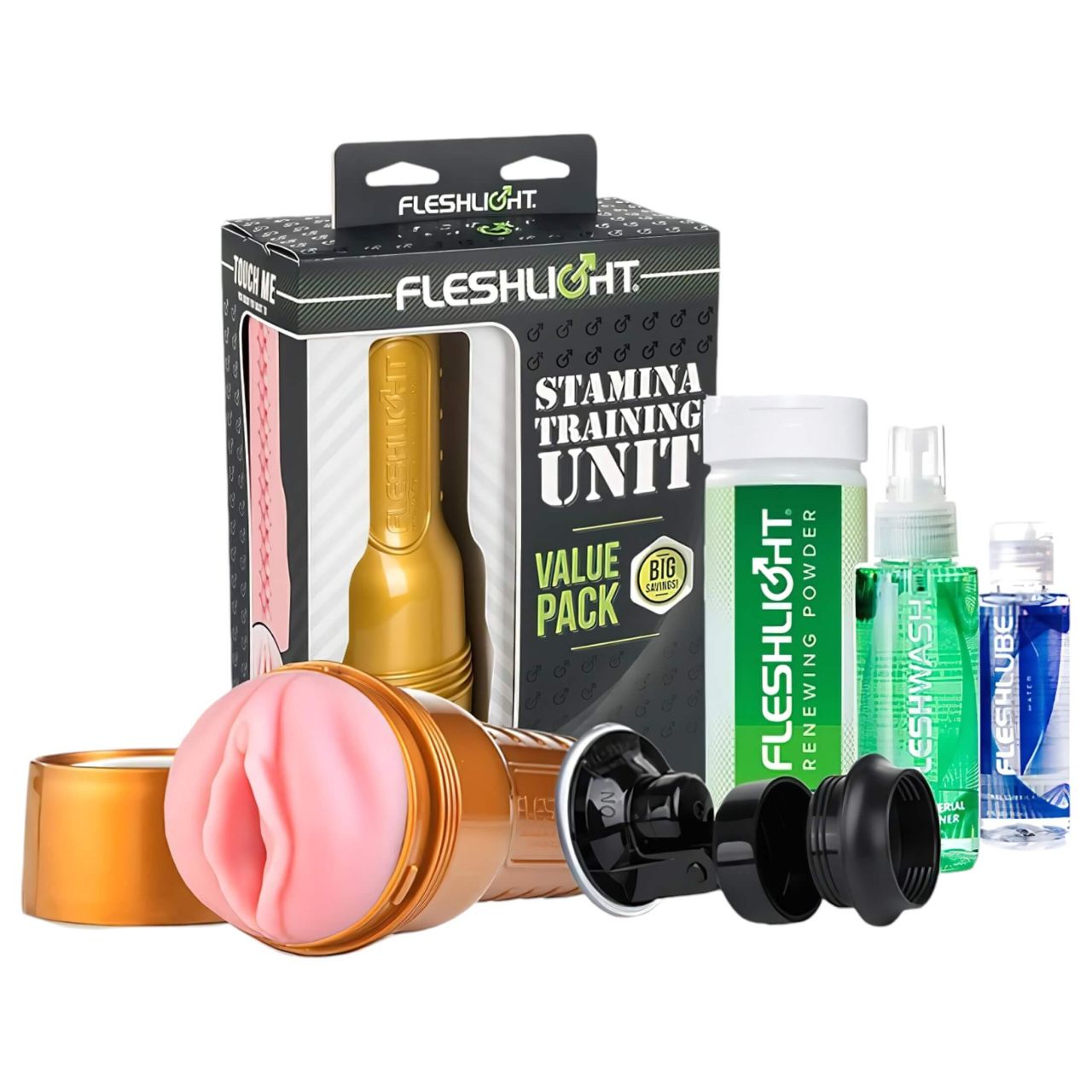 Fleshlight - The Stamina Training Unit szett (5 részes) Fleshlight - The Stamina Training Unit szett (5 részes)