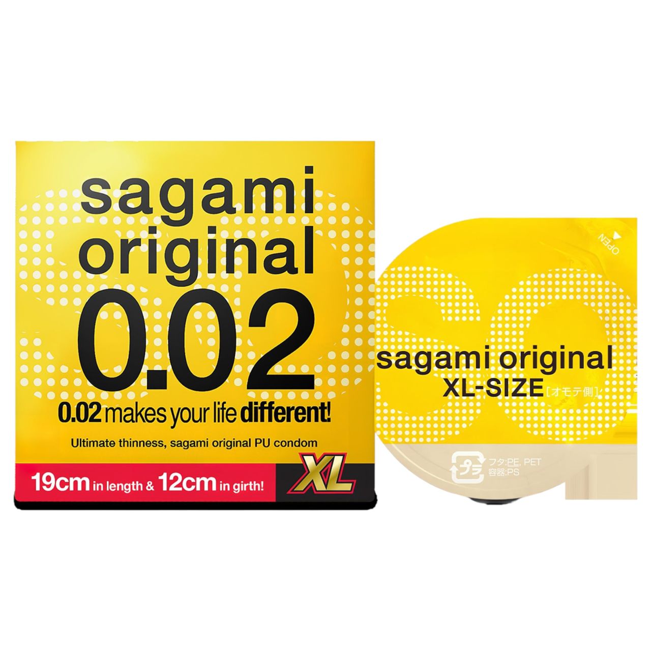 Sagami Original 0,02 XL - óvszer - 61mm (1db) Sagami Original 0,02 XL - óvszer - 61mm (1db)