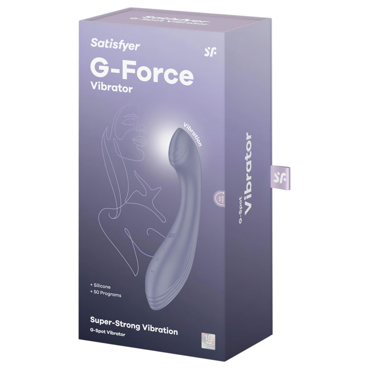 Satisfyer G-Force - akkus, vízálló G-pont vibrátor (lila) Satisfyer G-Force - akkus, vízálló G-pont vibrátor (lila)