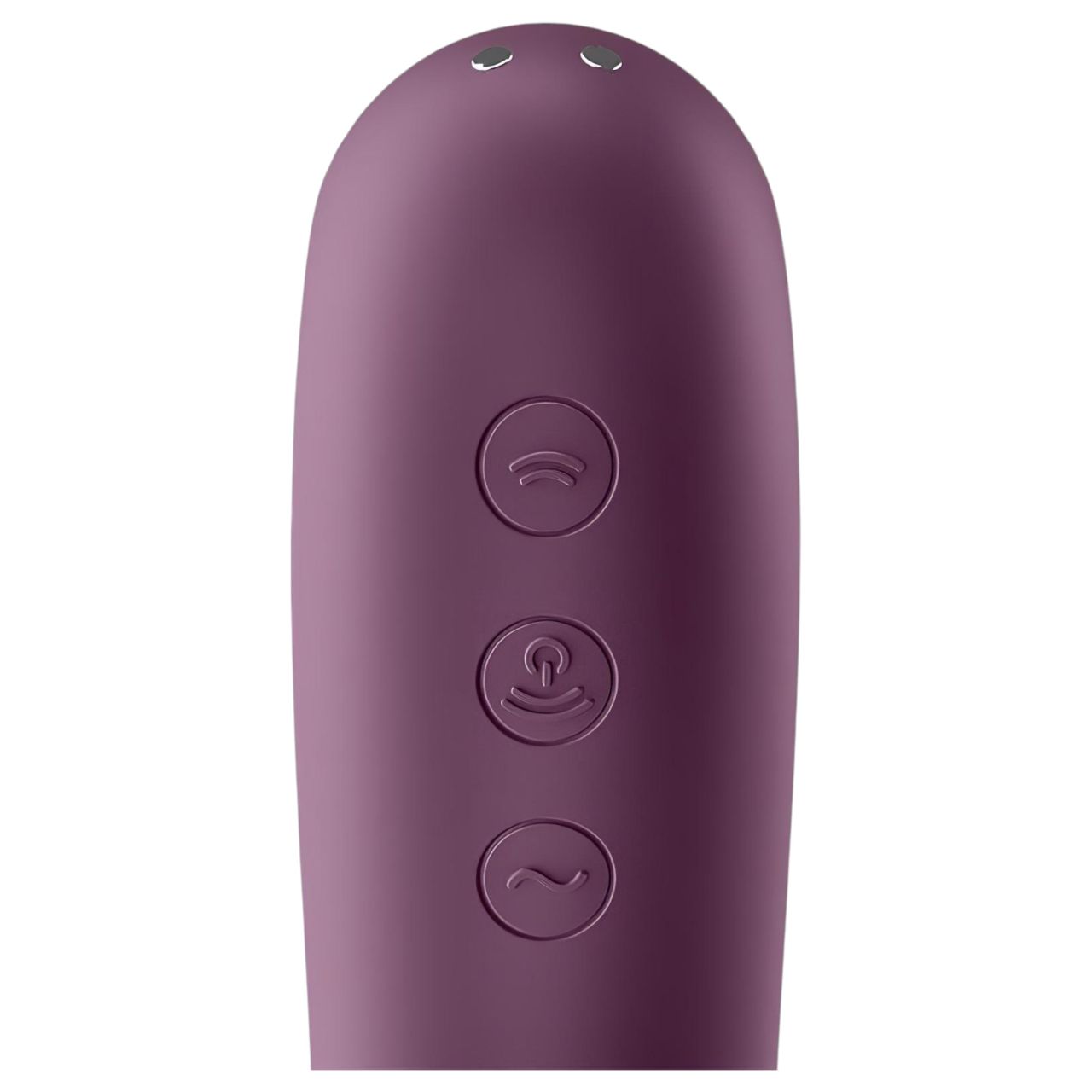 Satisfyer Dual Kiss - 2in1, hüvelyi és csikló vibrátor (lila) Satisfyer Dual Kiss - 2in1, hüvelyi és csikló vibrátor (lila)