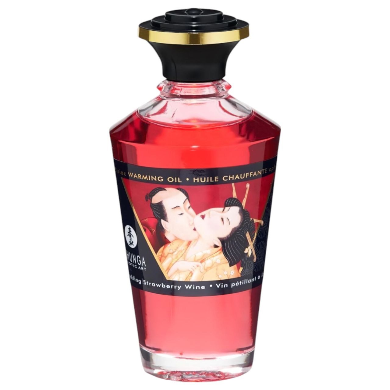 Shunga - melegítő masszázsolaj - pezsgő-eper (100ml) Shunga - melegítő masszázsolaj - pezsgő-eper (100ml)