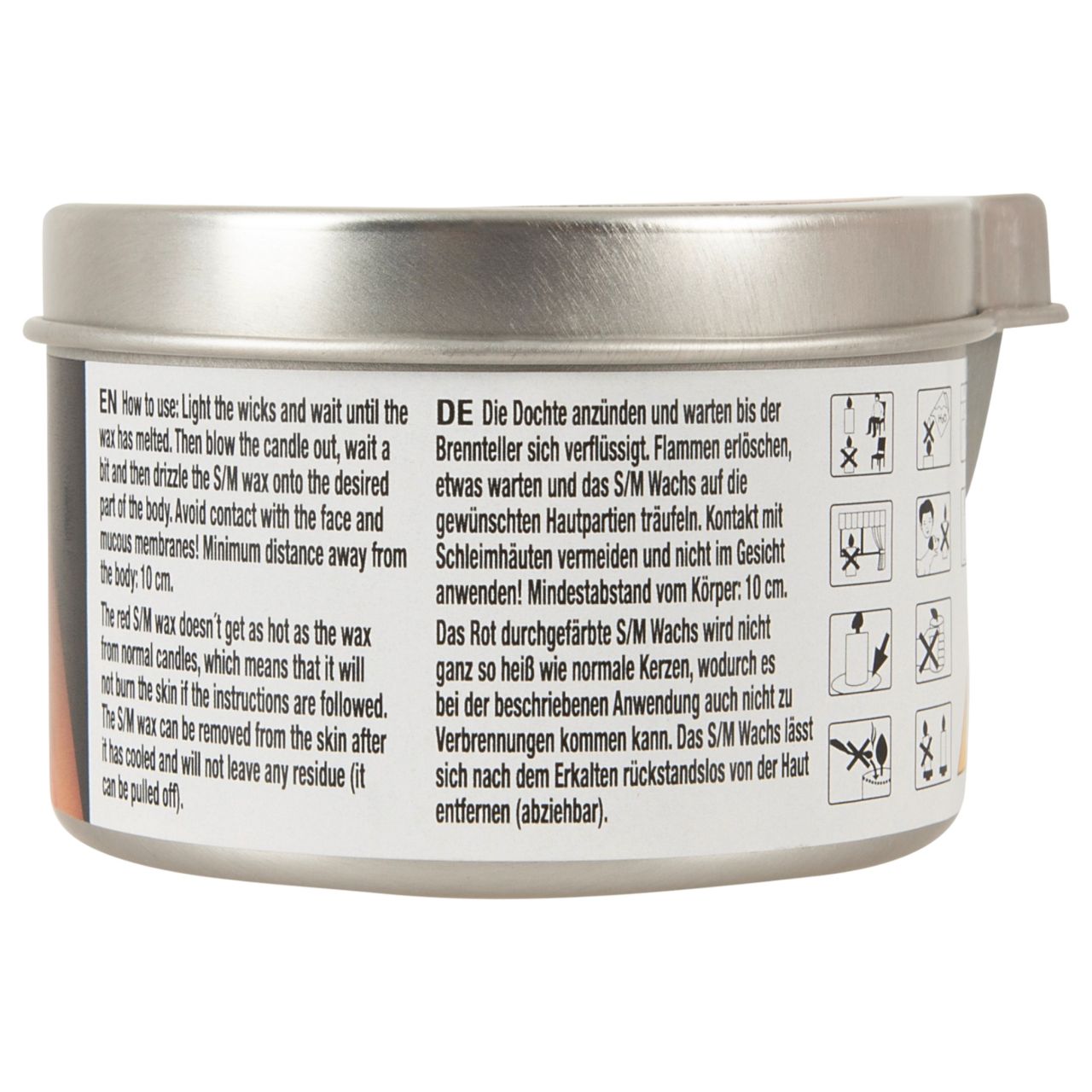 BDSM Kerze - paraffin testgyertya (100ml) BDSM Kerze - paraffin testgyertya (100ml)