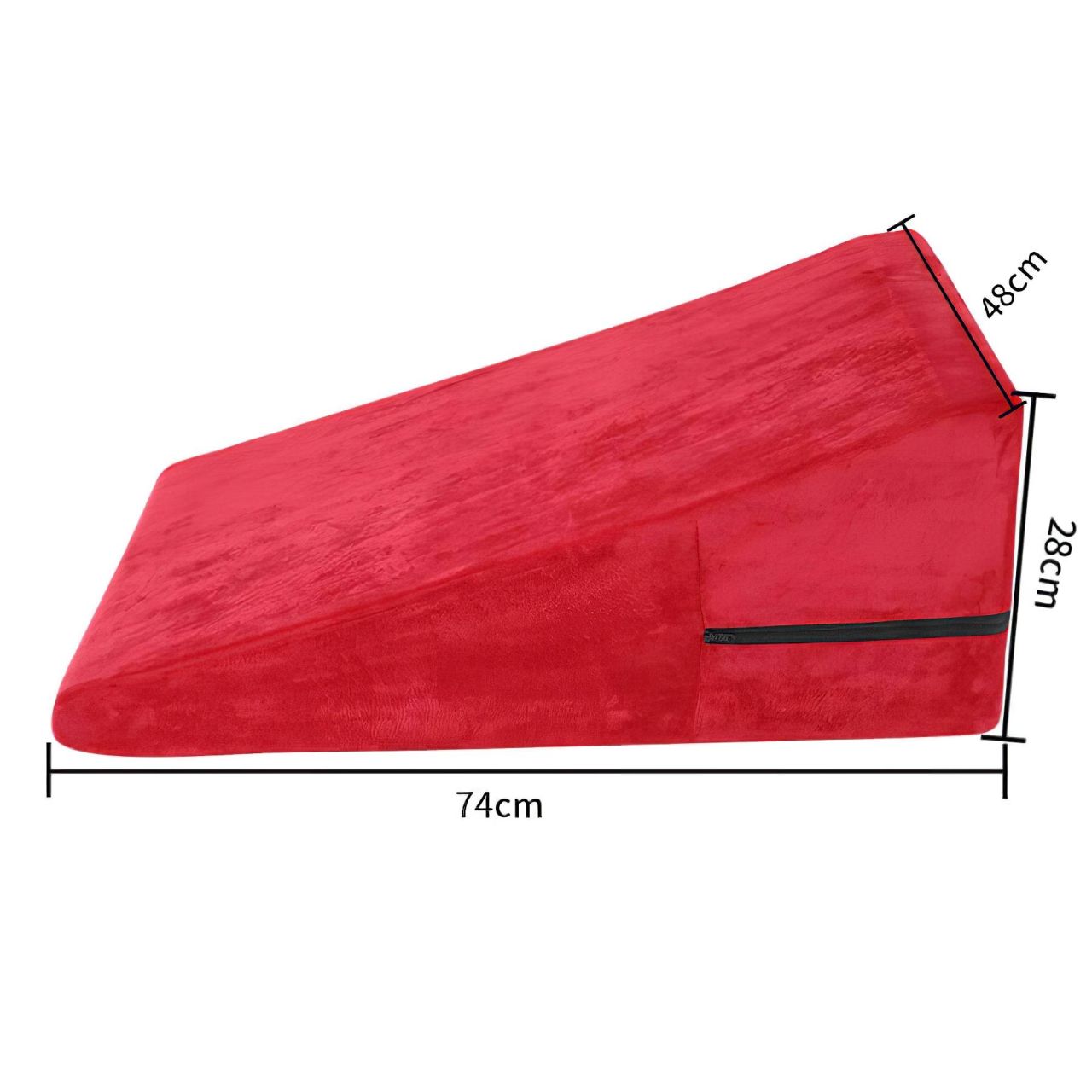 / Desirel Magic Pillow - ék szexpárna - nagy (piros) / Desirel Magic Pillow - ék szexpárna - nagy (piros)