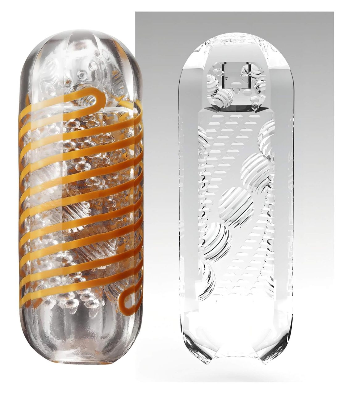 TENGA Spinner Beads - maszturbátor (átlátszó)