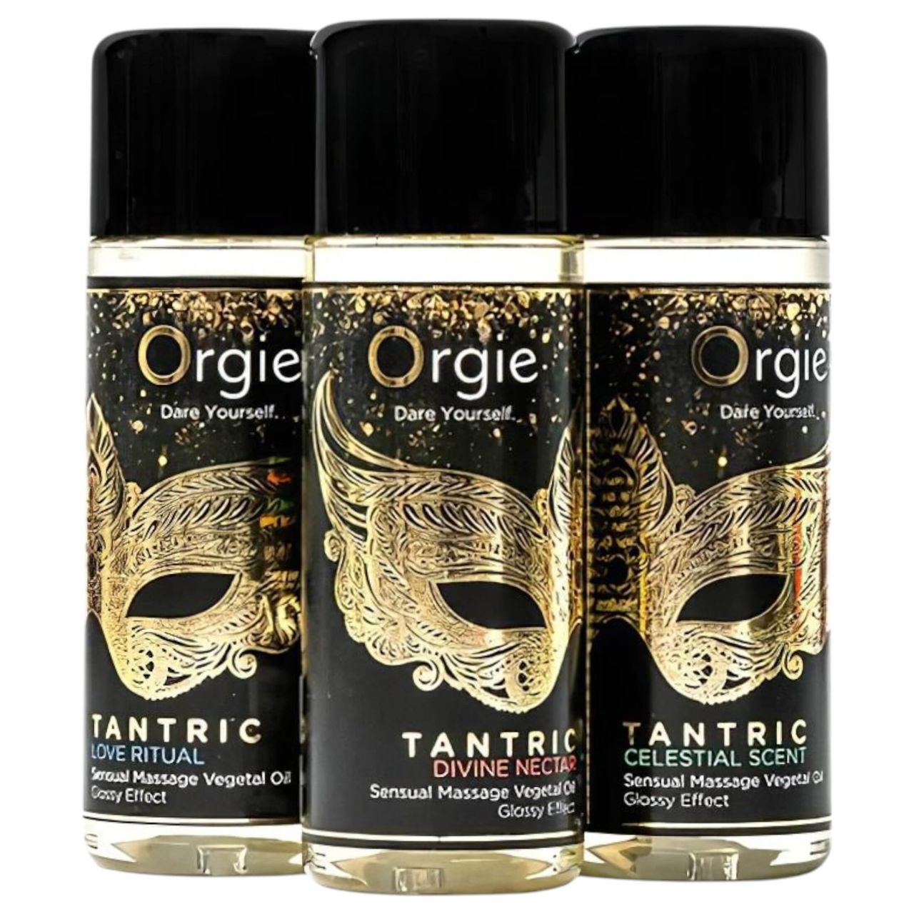 Orgie Tantric - érzéki masszázsolaj szett (3x30ml)