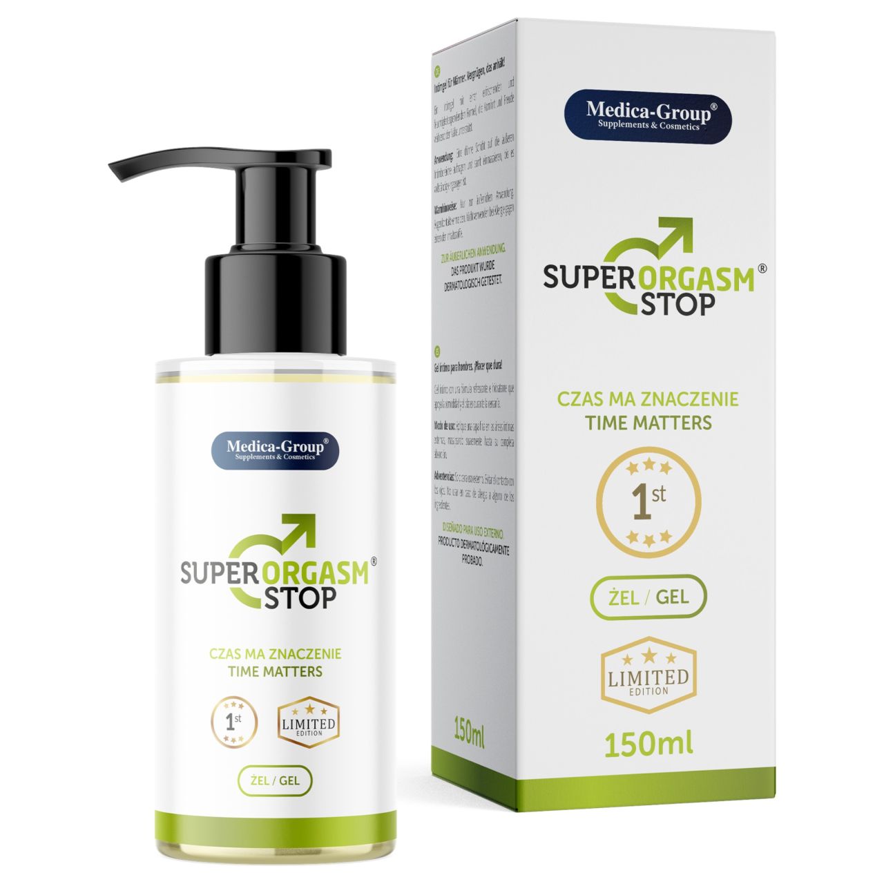 Super Orgasm Stop - késleltető krém (150ml) Super Orgasm Stop - késleltető krém (150ml)