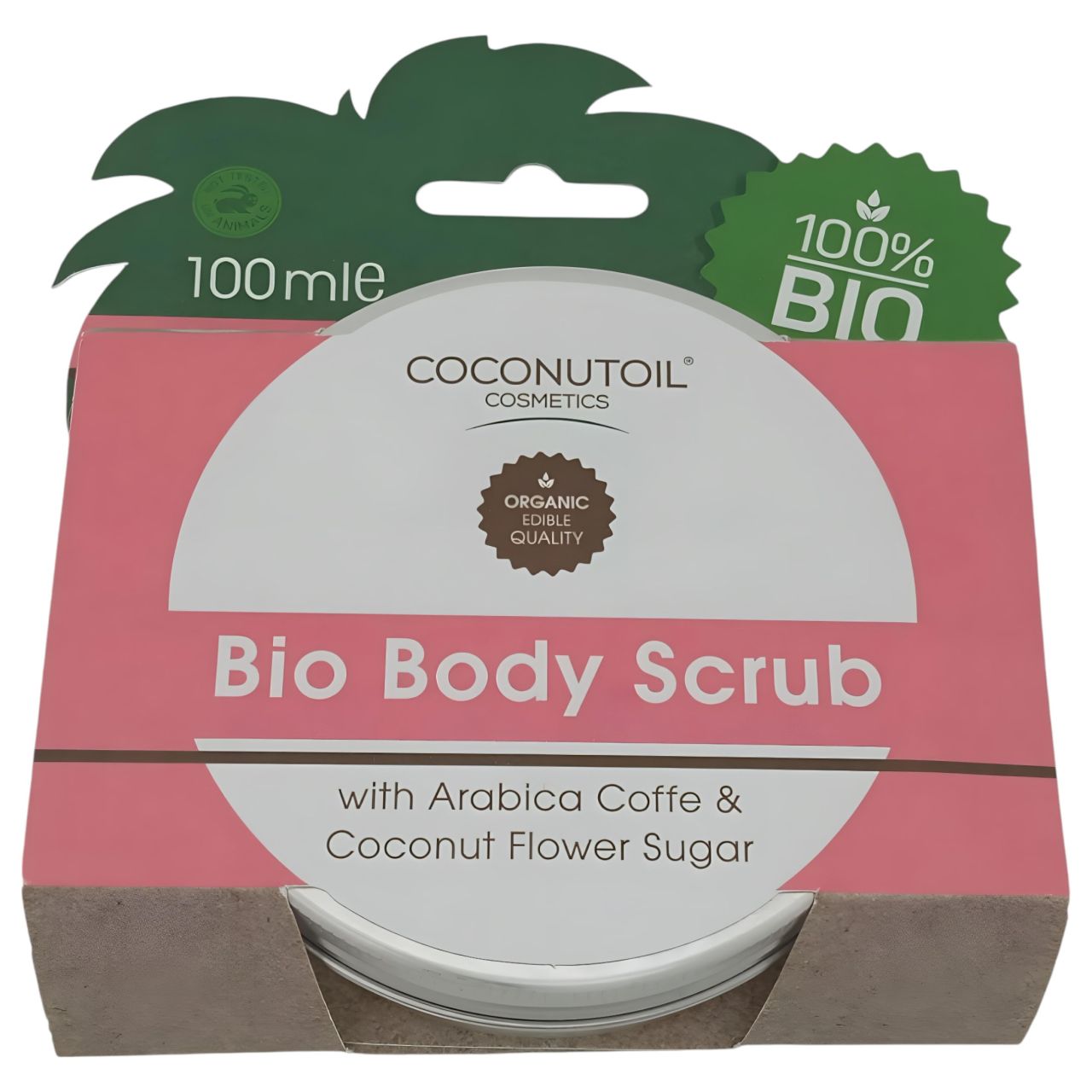 Coconutoil - Bio Testradír Kávéval & Kókuszvirágcukorral (100ml) Coconutoil - Bio Testradír Kávéval & Kókuszvirágcukorral (100ml)