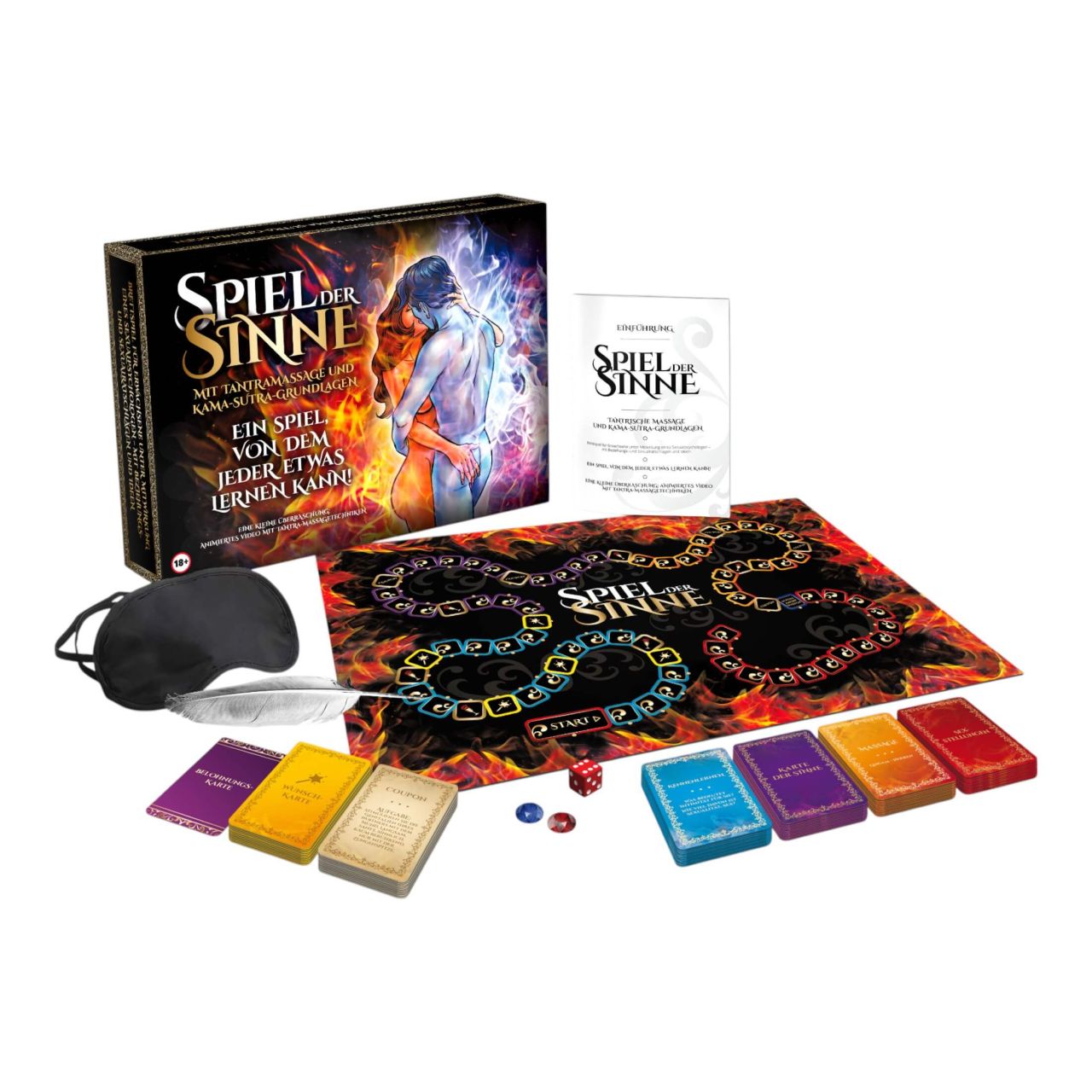 Érzékek Játéka - felnőtt szex társasjáték (német)