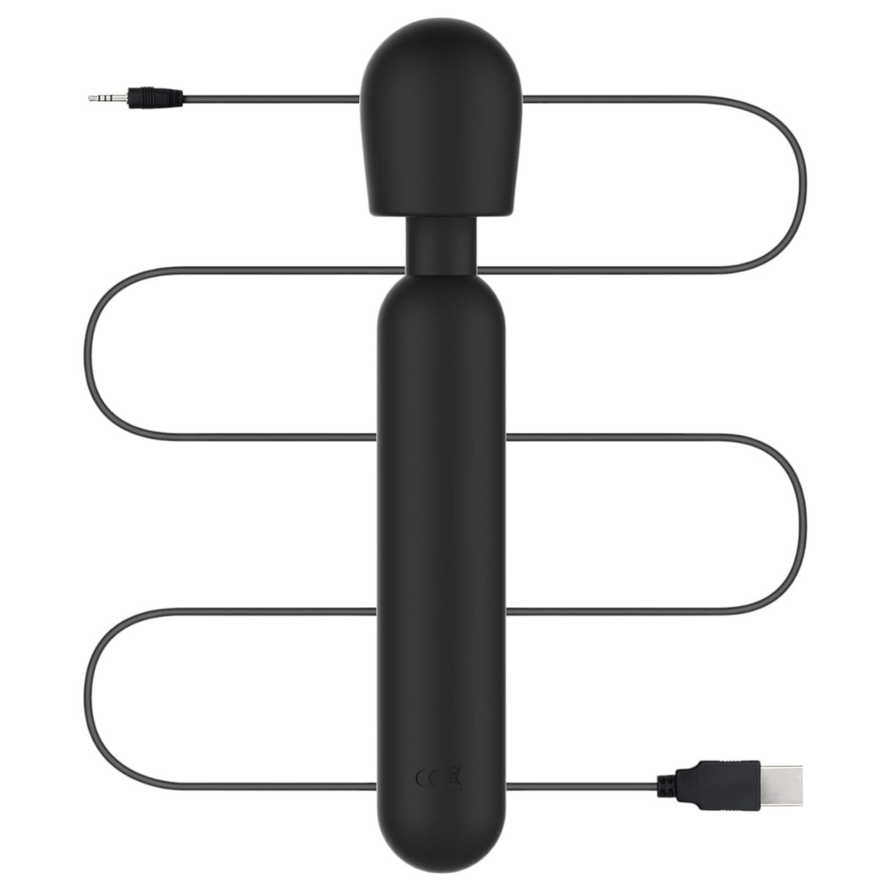 BLAQ - digitális masszírozó vibrátor (fekete) BLAQ - digitális masszírozó vibrátor (fekete)