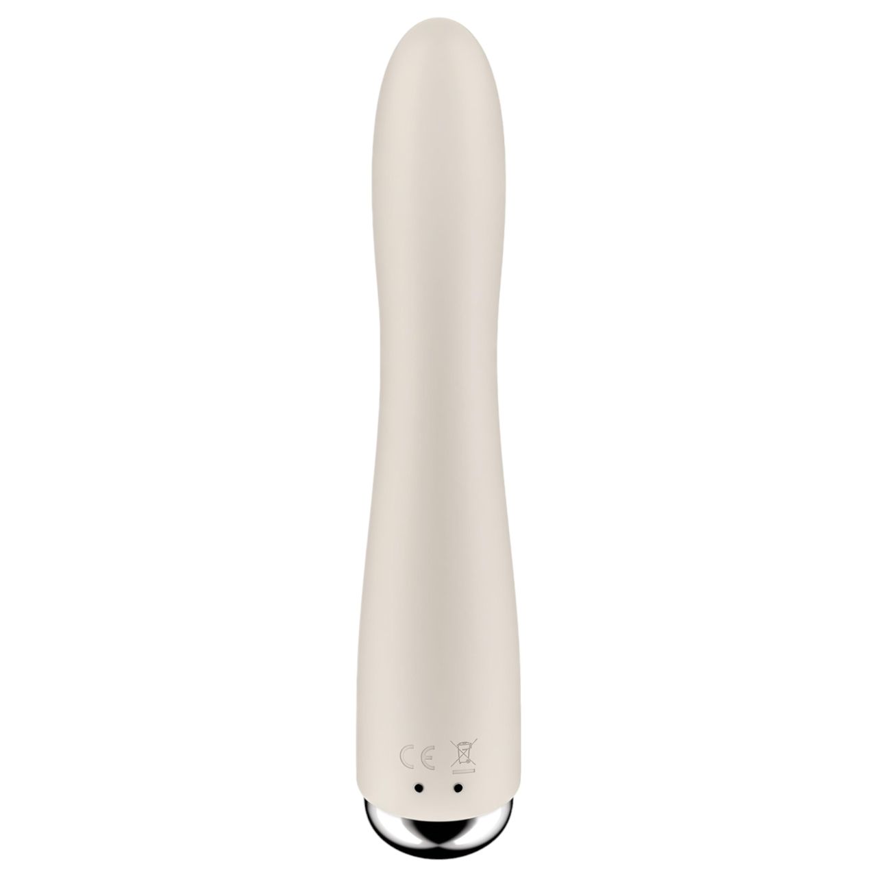 Satisfyer Spinning Vibe 1 - forgó fejes G-pont vibrátor (bézs) Satisfyer Spinning Vibe 1 - forgó fejes G-pont vibrátor (bézs)