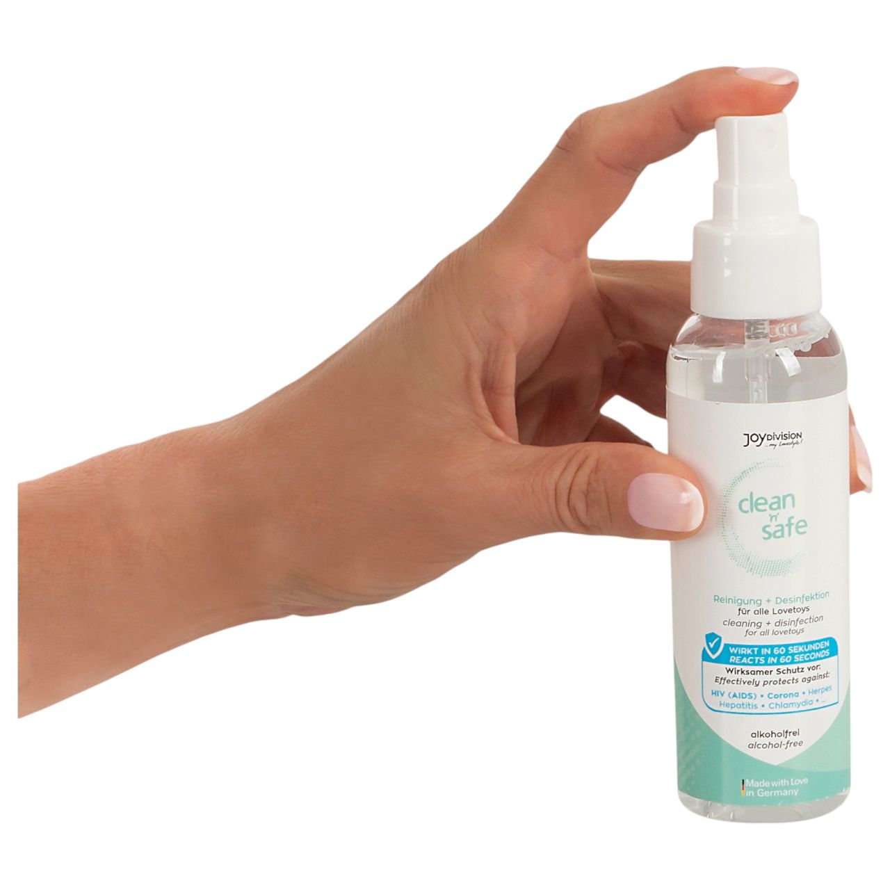 JoyDivision Clean Safe - fertőtlenítő és tisztító spray (100ml) JoyDivision Clean Safe - fertőtlenítő és tisztító spray (100ml)