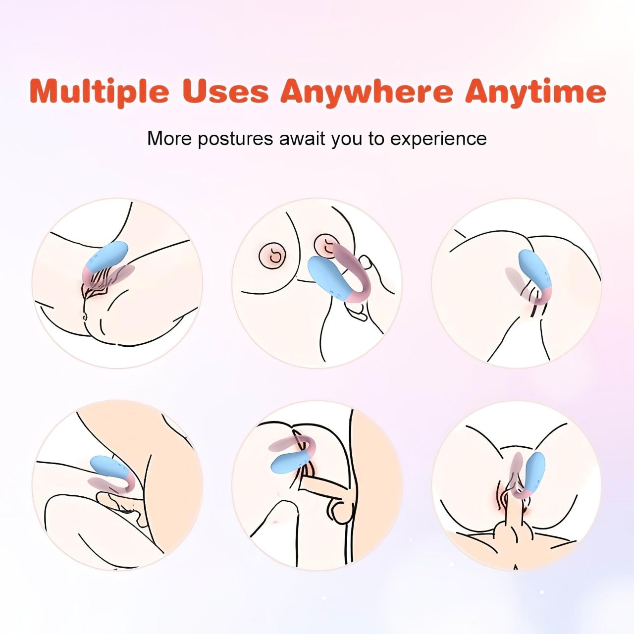 Mrow 03 - akkus, vízálló párvibrátor (kék-pink) Mrow 03 - akkus, vízálló párvibrátor (kék-pink)