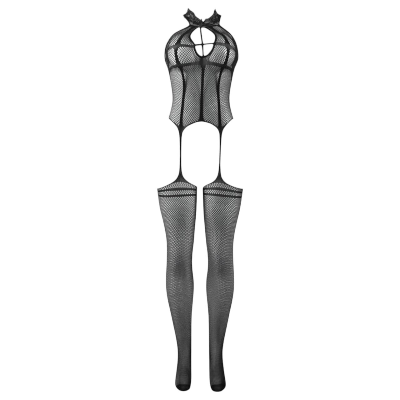 Adalet Mia - nyakpántos necc szett - (fekete)