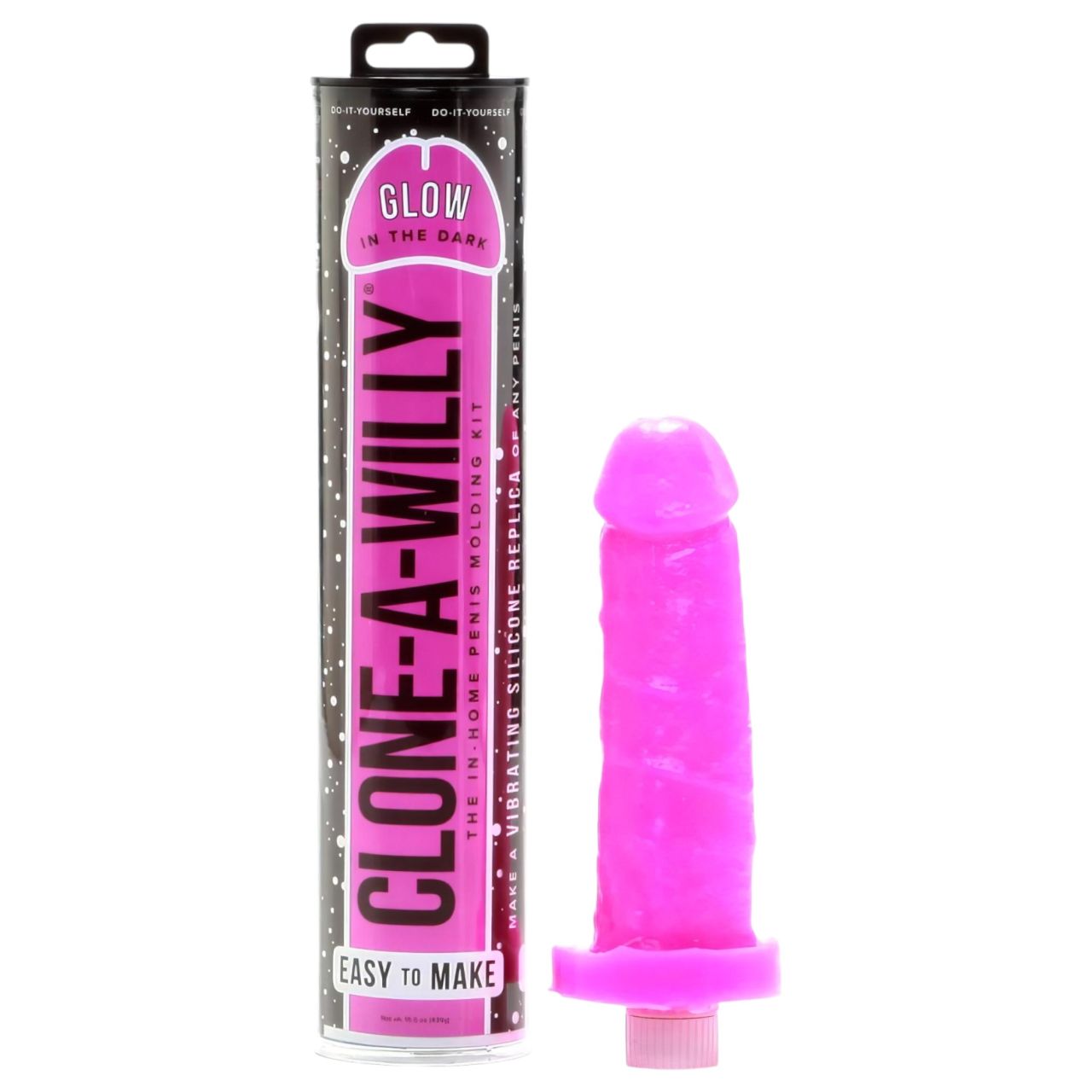 Clone-a-Willy - péniszmásoló szett - világító (pink) Clone-a-Willy - péniszmásoló szett - világító (pink)