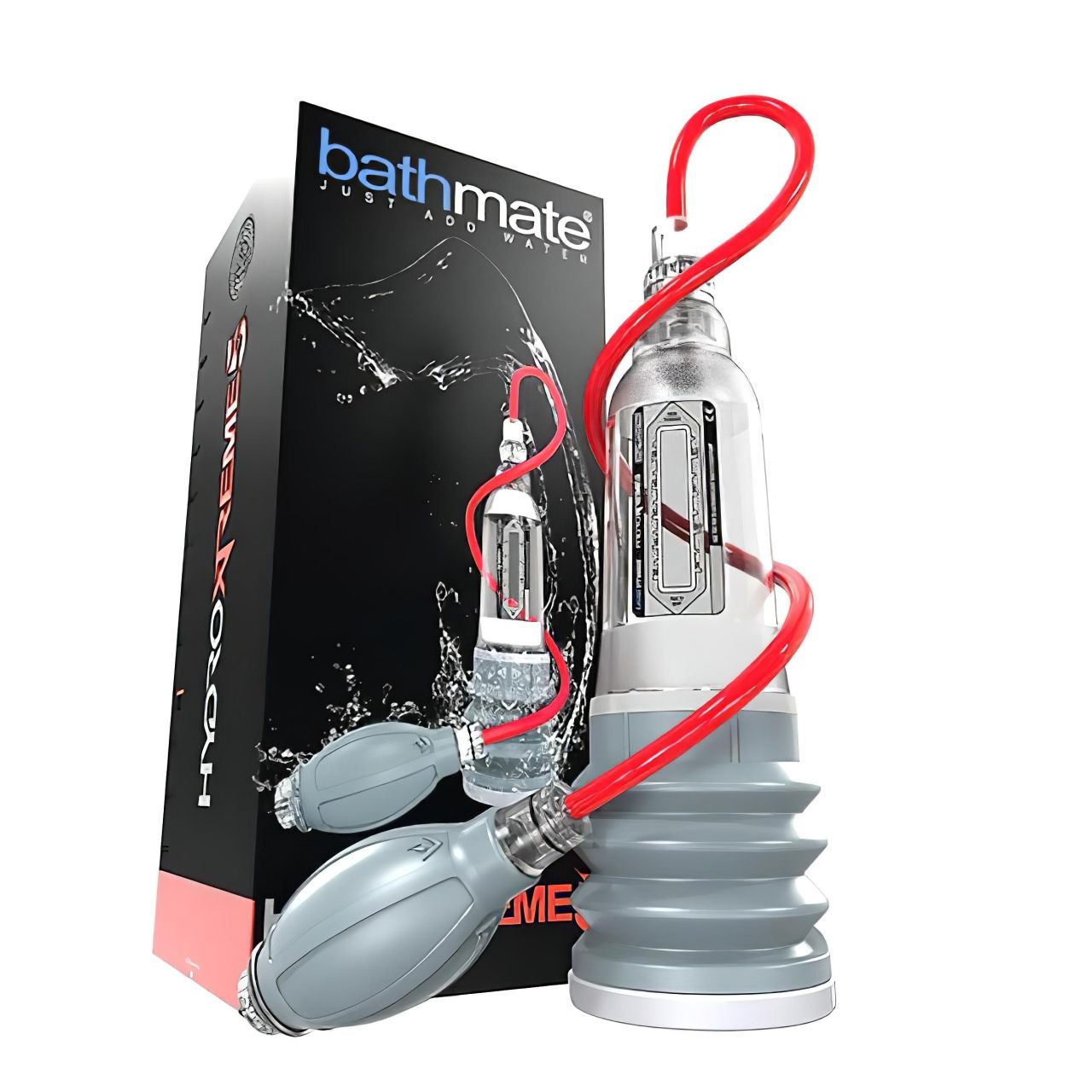 BathMate Xtreme Hydromax 5 - péniszpumpa szett (átlátszó)