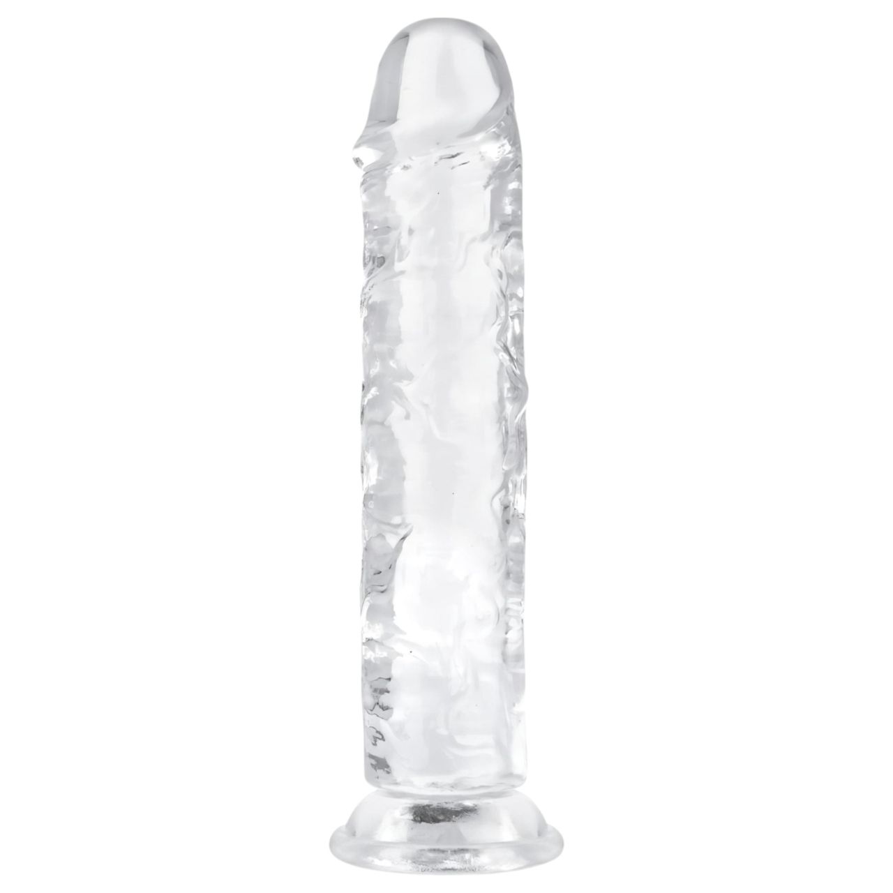 EasyToys - zselés dildó - 18cm (átlátszó)