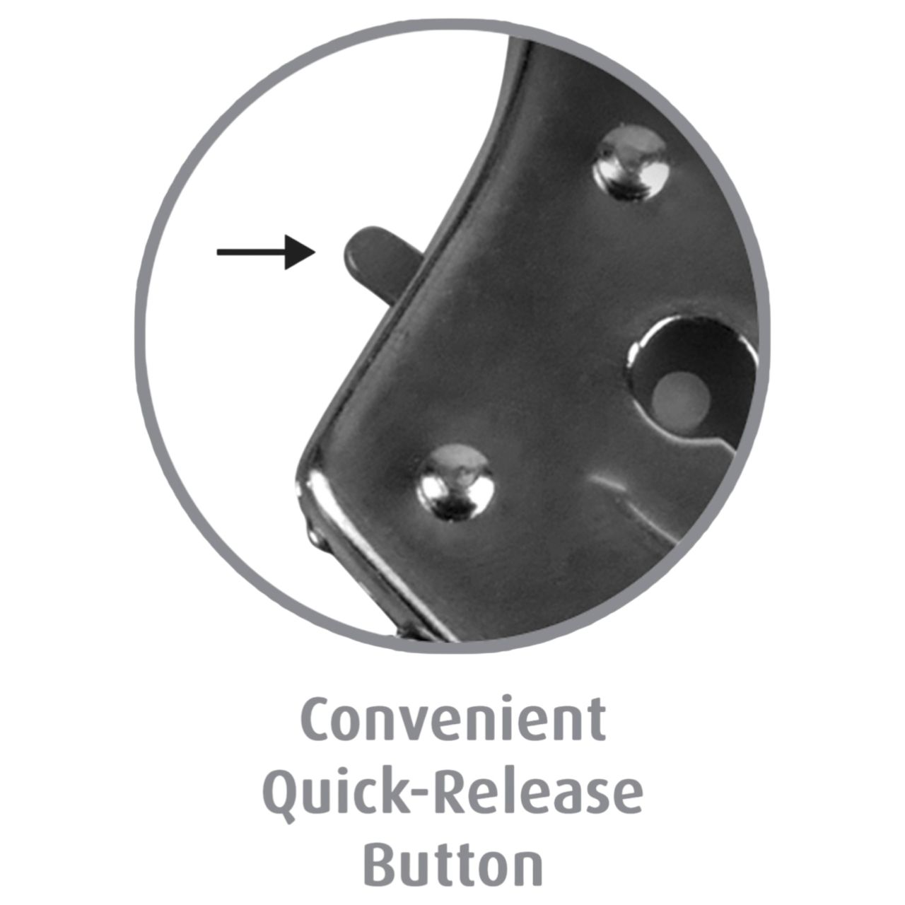 Fetish Fantasy - fém bilincs (ezüst)