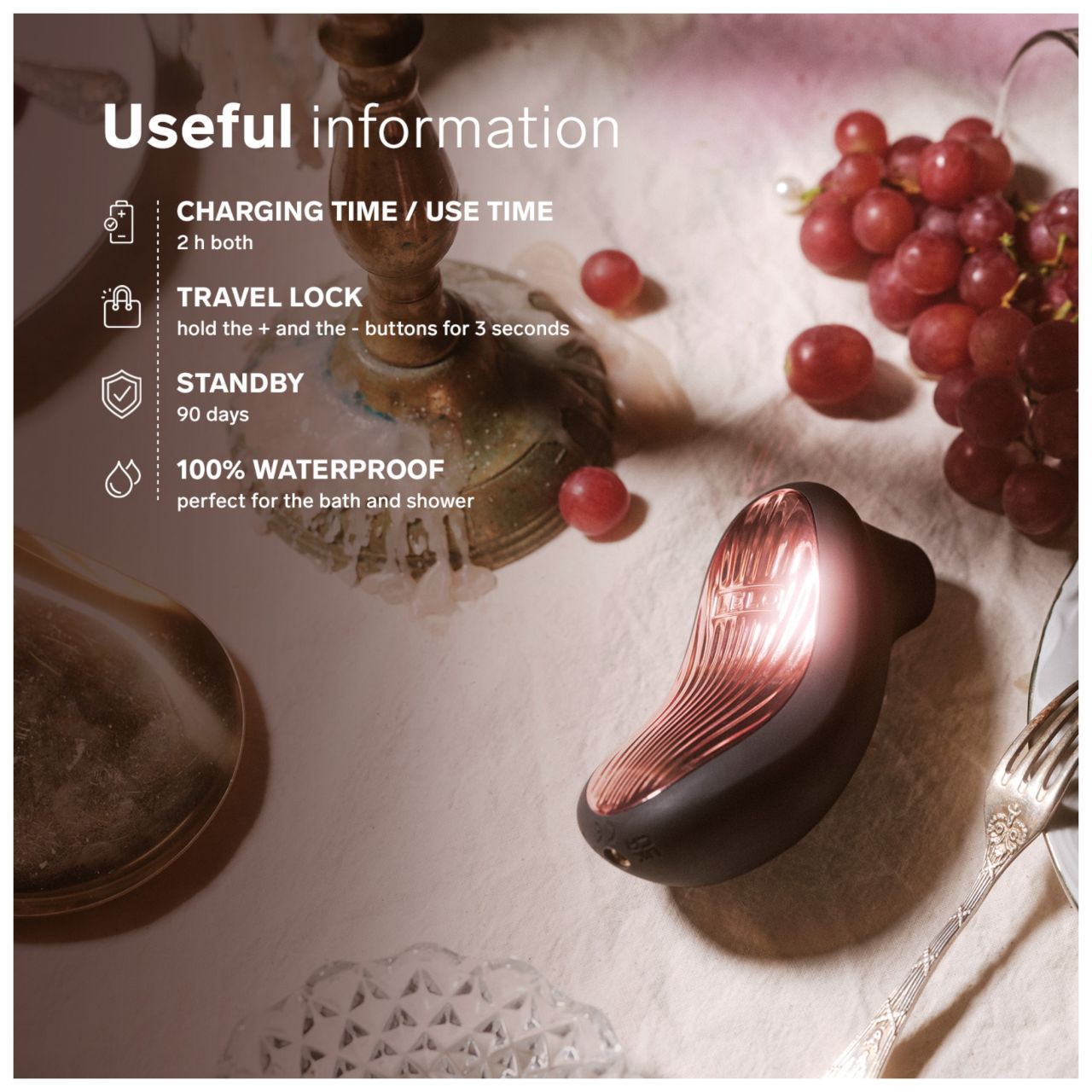 LELO Sona 3 Cruise - hanghullámos csiklóizgató (pink)