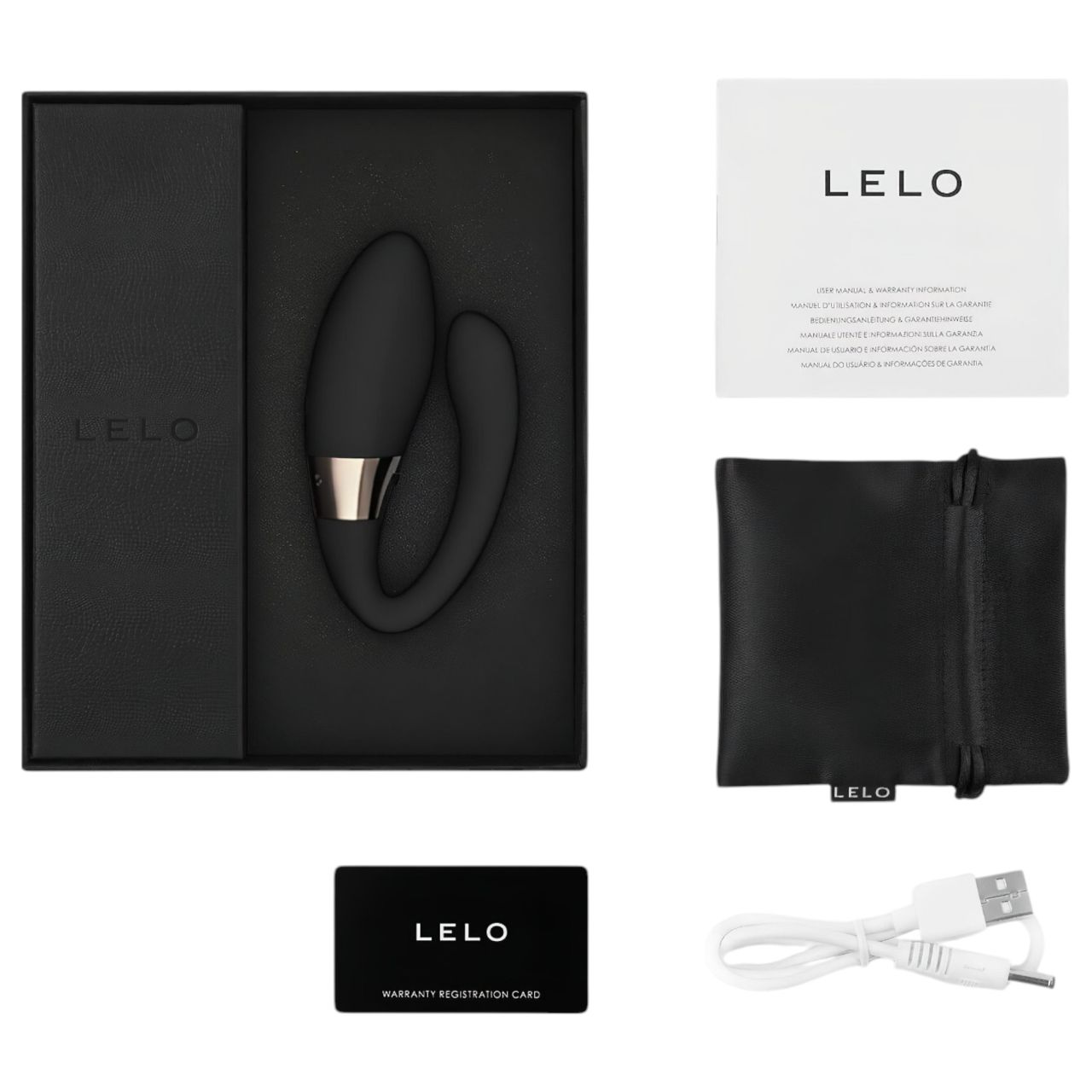 LELO Tiani Harmony - akkus, okos párvibrátor (fekete) LELO Tiani Harmony - akkus, okos párvibrátor (fekete)