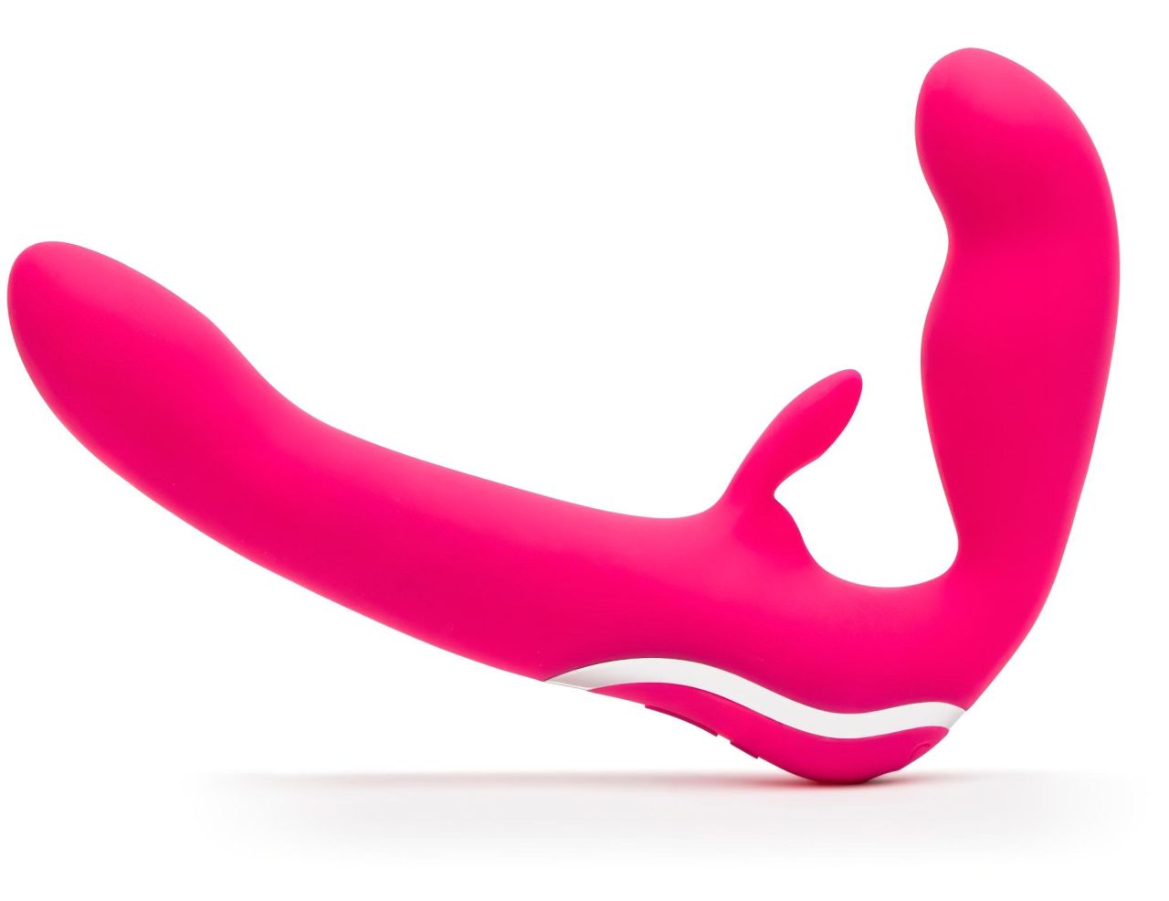 Happyrabbit Strapless - felcsatolható vibrátor (pink) Happyrabbit Strapless - felcsatolható vibrátor (pink)