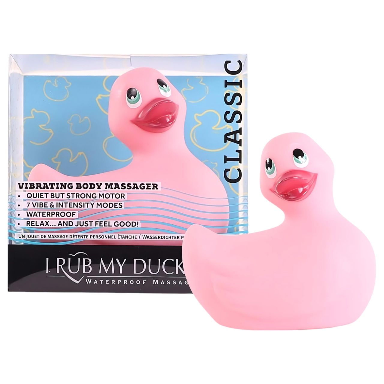 My Duckie 2.0 - vízálló csikló vibrátor (pink)
