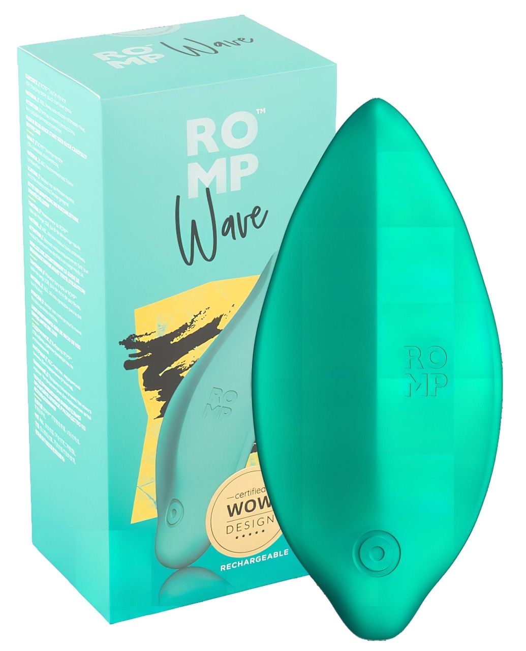 ROMP Wave - akkus, vízálló csikló vibrátor (zöld) ROMP Wave - akkus, vízálló csikló vibrátor (zöld)