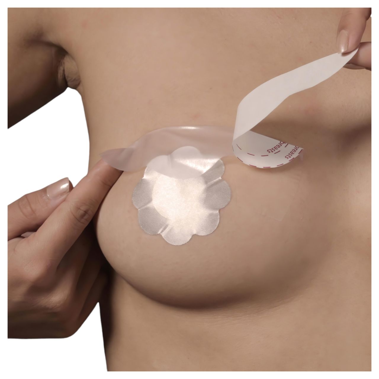 Bye Bra D-F - láthatatlan mellemelő tapasz - pink (6db) Bye Bra D-F - láthatatlan mellemelő tapasz - pink (6db)