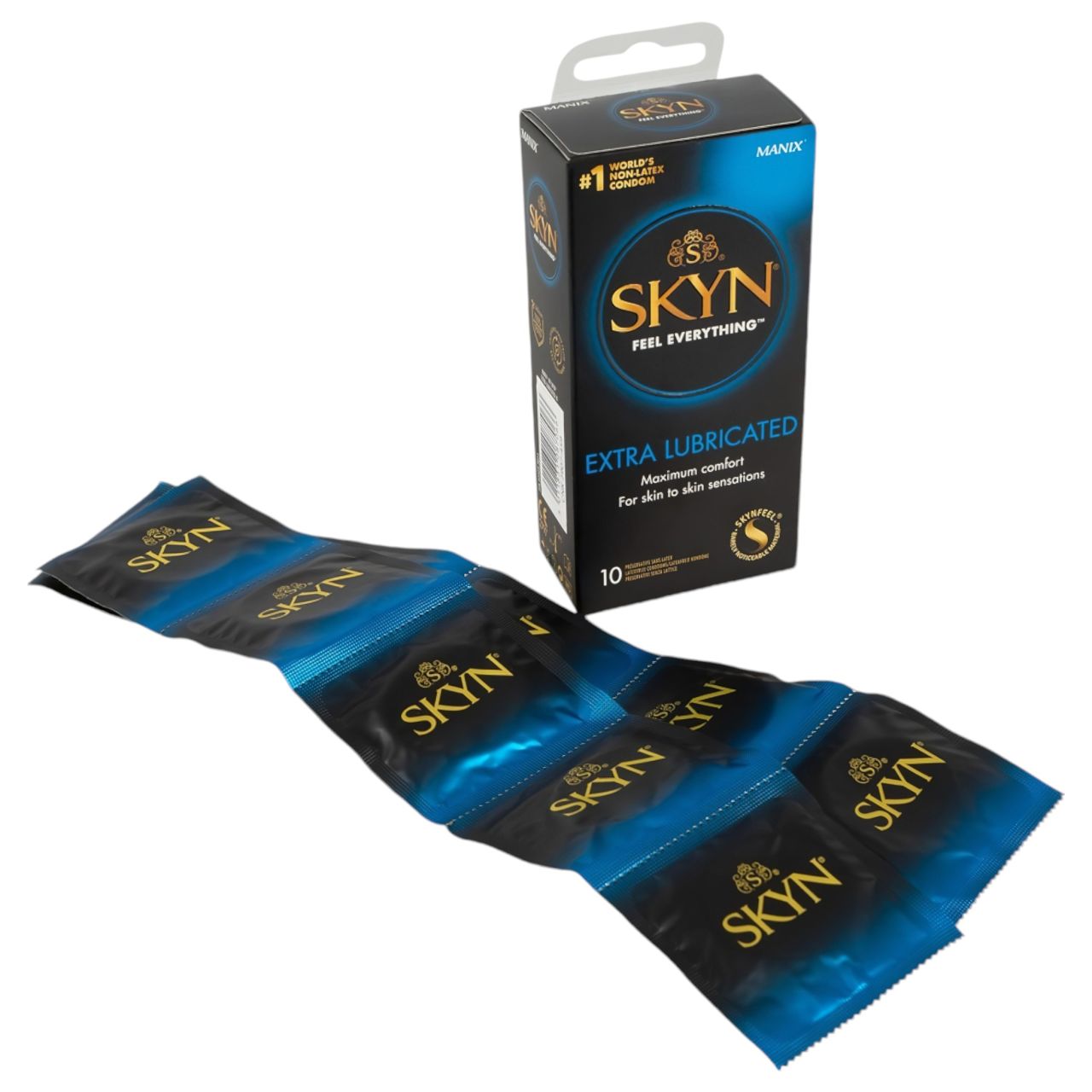 Manix Skyn - ultra vékony, latexmentes óvszer (10db)