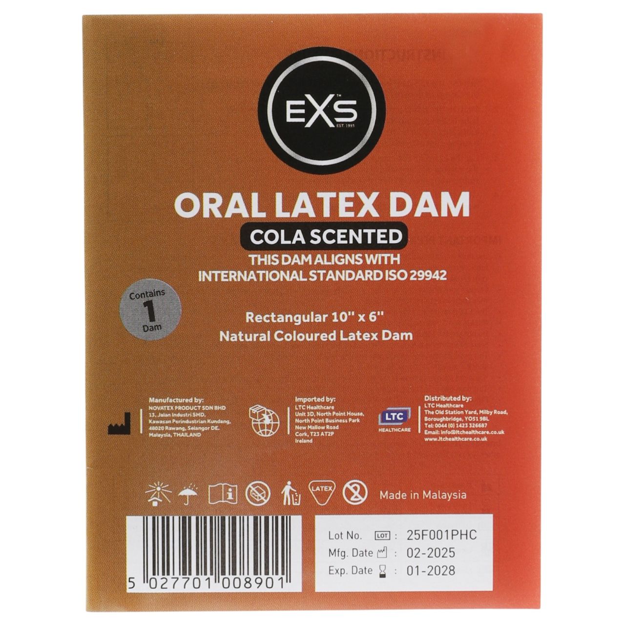 EXS - nyalókendő - kólás